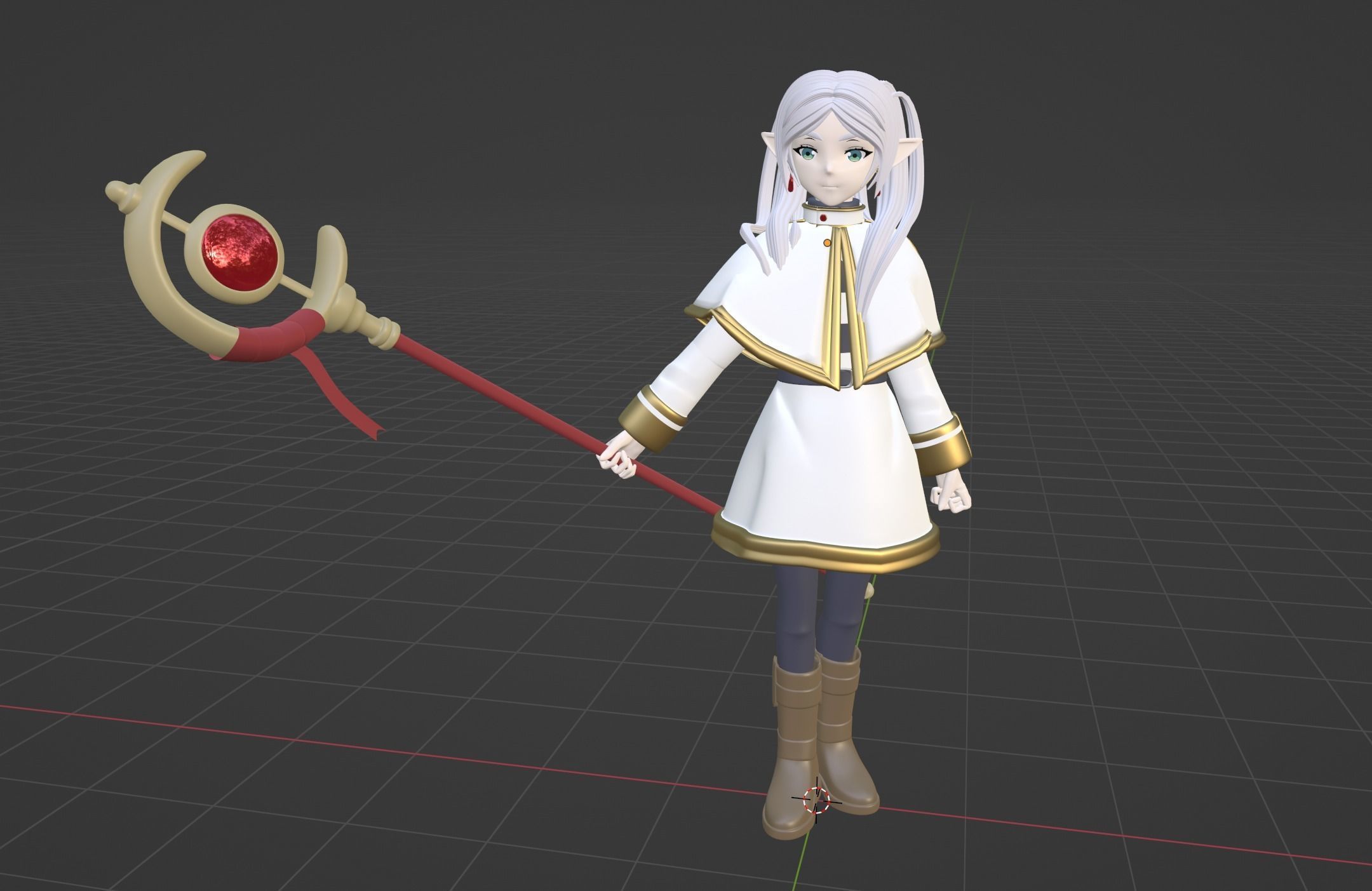 Frieren - Frieren Beyond Journey End 3D model_4