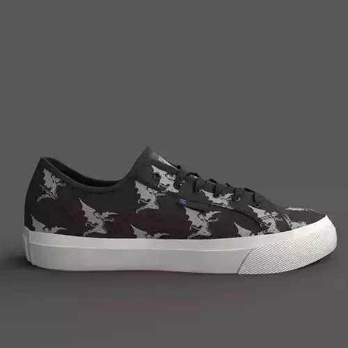 DC Black Sabbath Canvas Shoes
