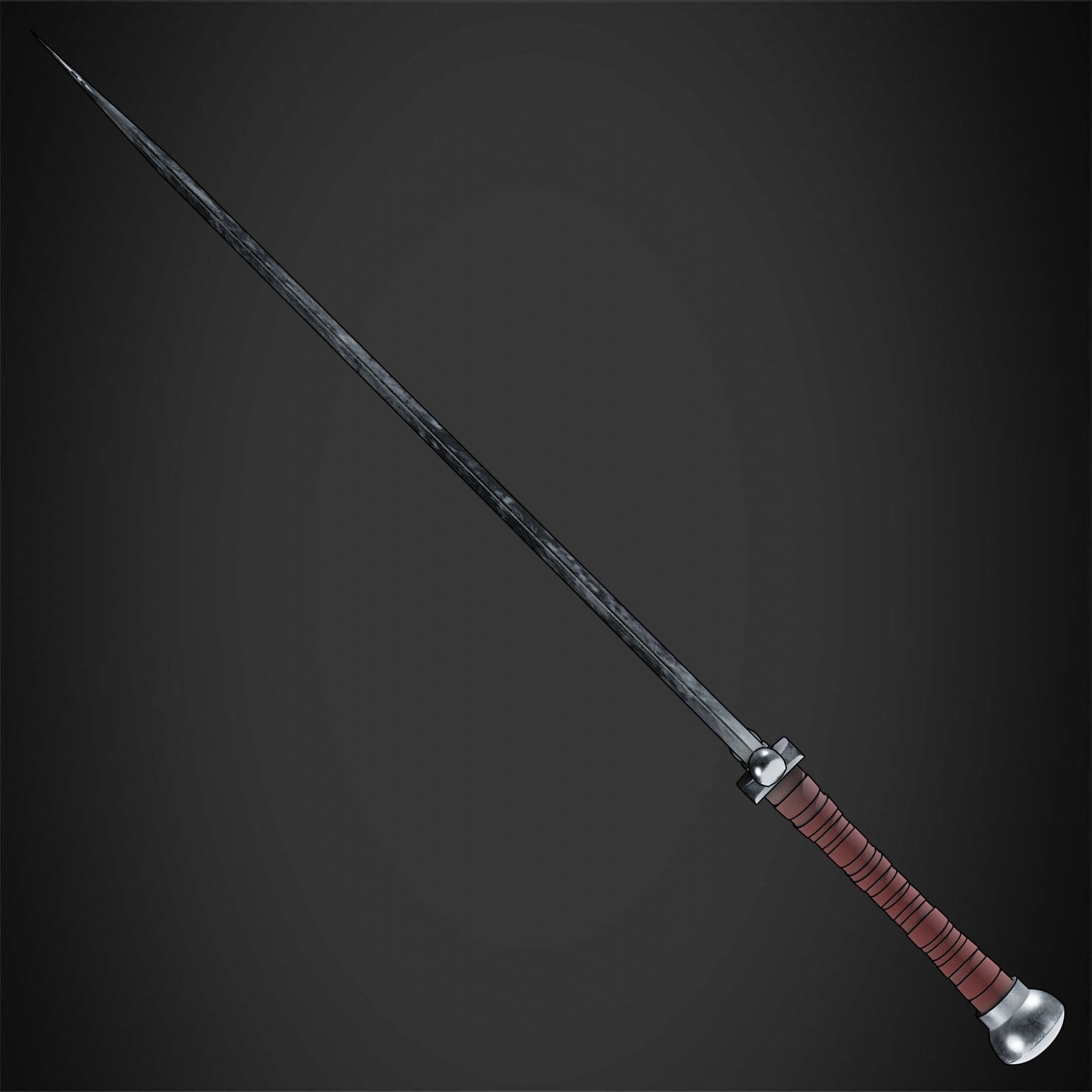 Dragon Ball Trunks Sword for Cosplay 3D print model_4