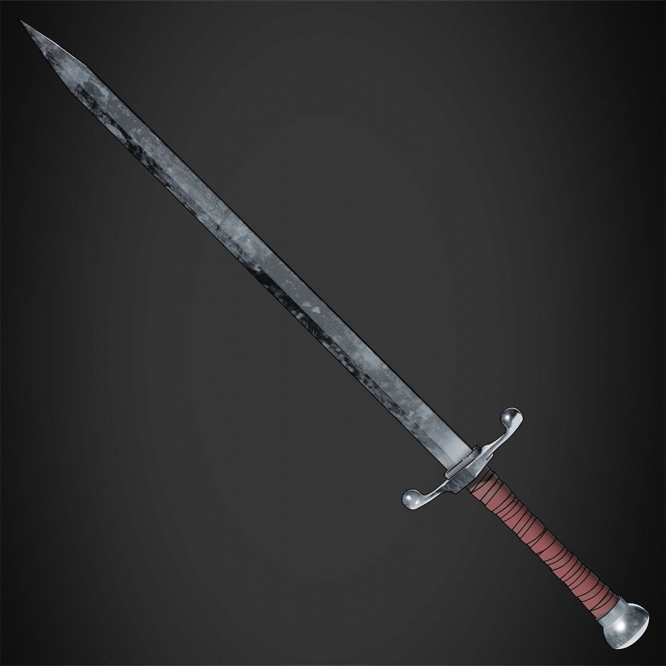 Dragon Ball Trunks Sword for Cosplay 3D print model_7