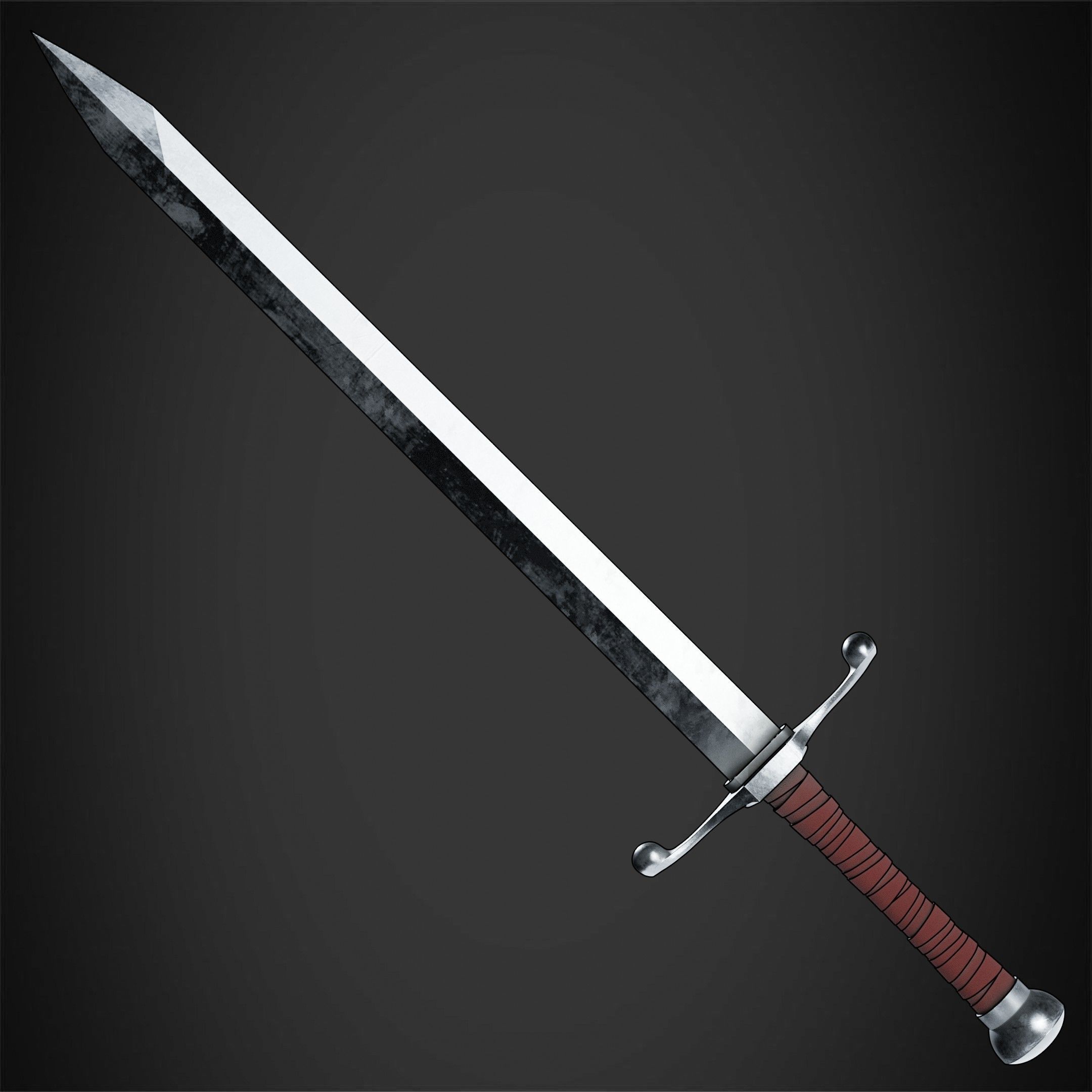 Dragon Ball Trunks Sword for Cosplay 3D print model_2