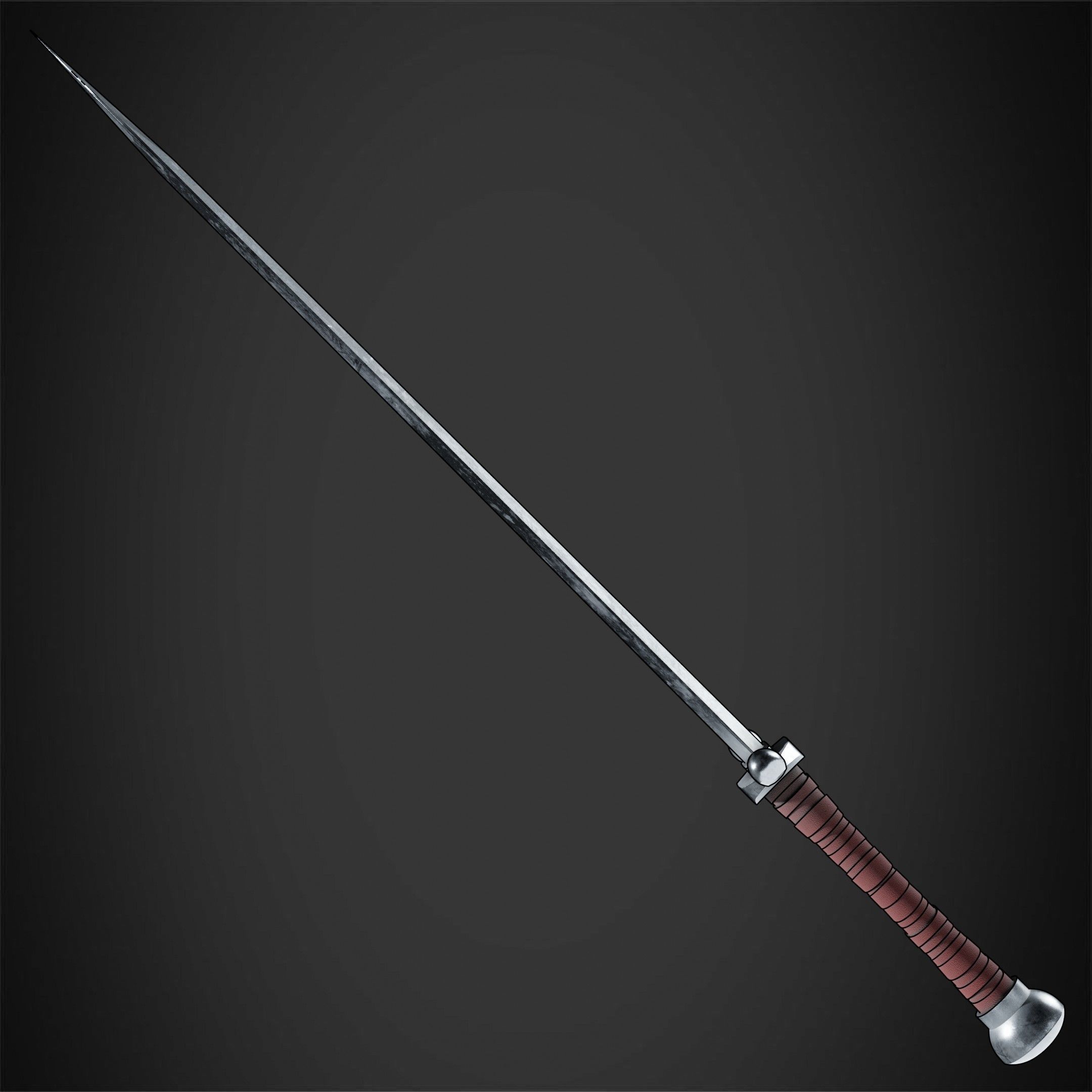 Dragon Ball Trunks Sword for Cosplay 3D print model_8