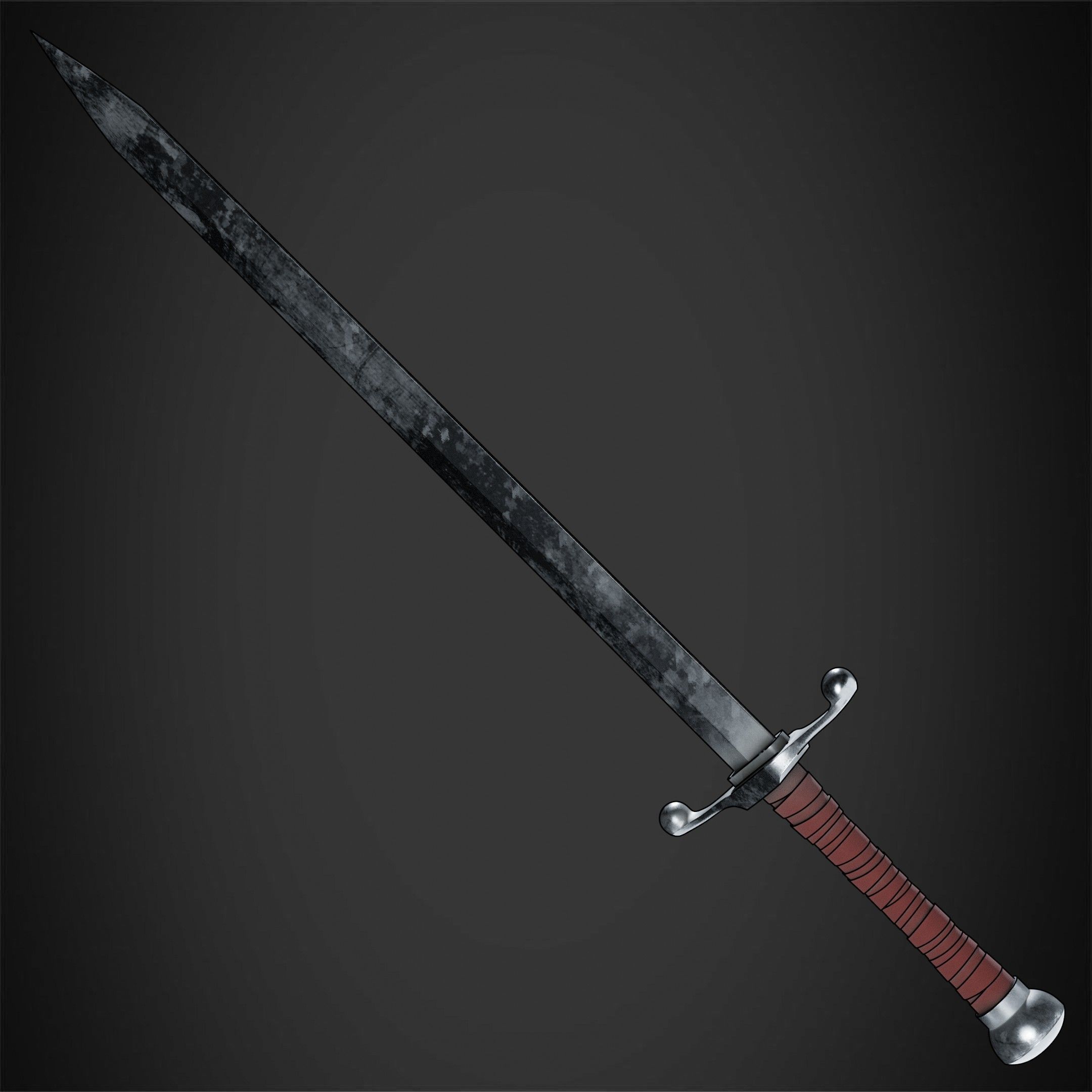 Dragon Ball Trunks Sword for Cosplay 3D print model_3