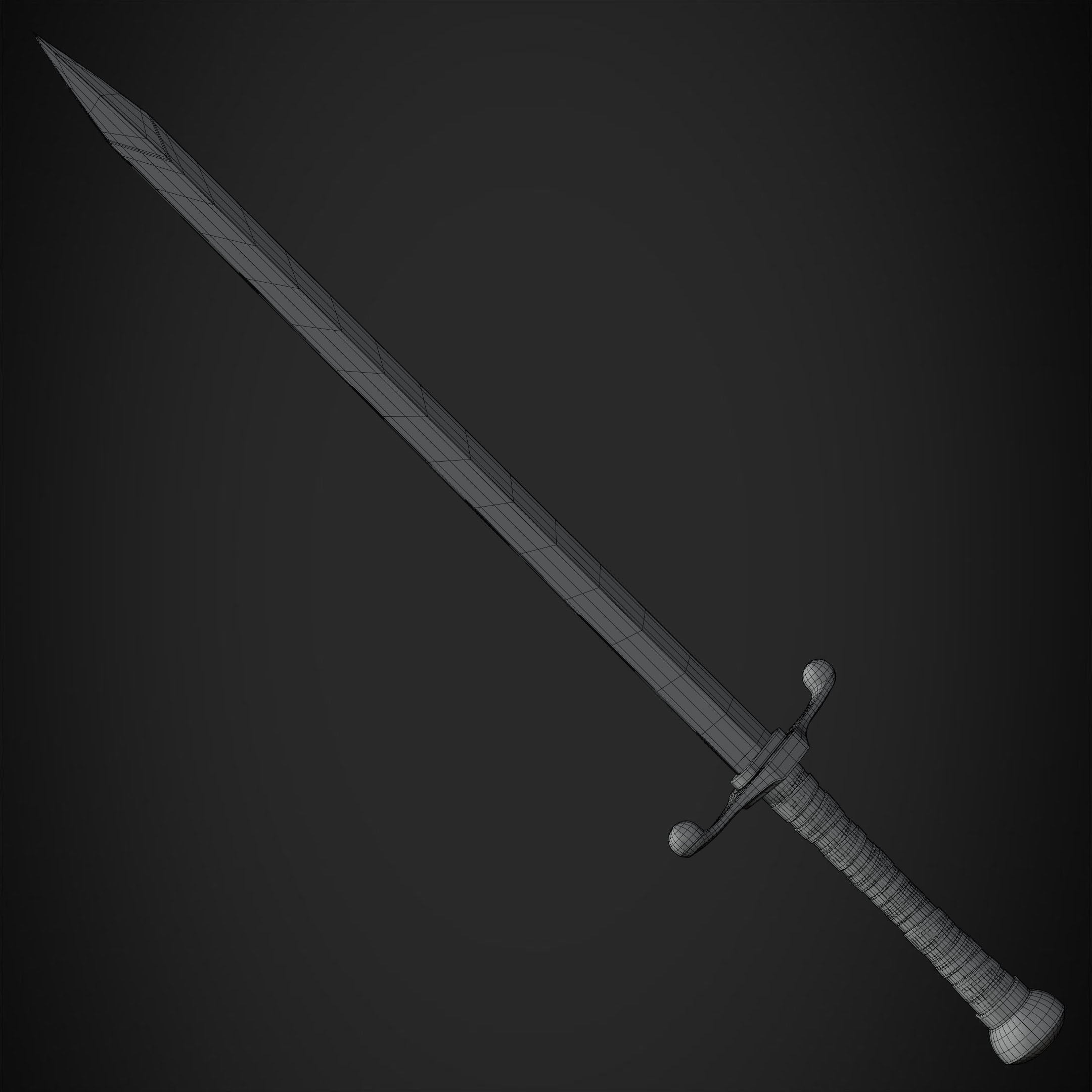 Dragon Ball Trunks Sword for Cosplay 3D print model_19