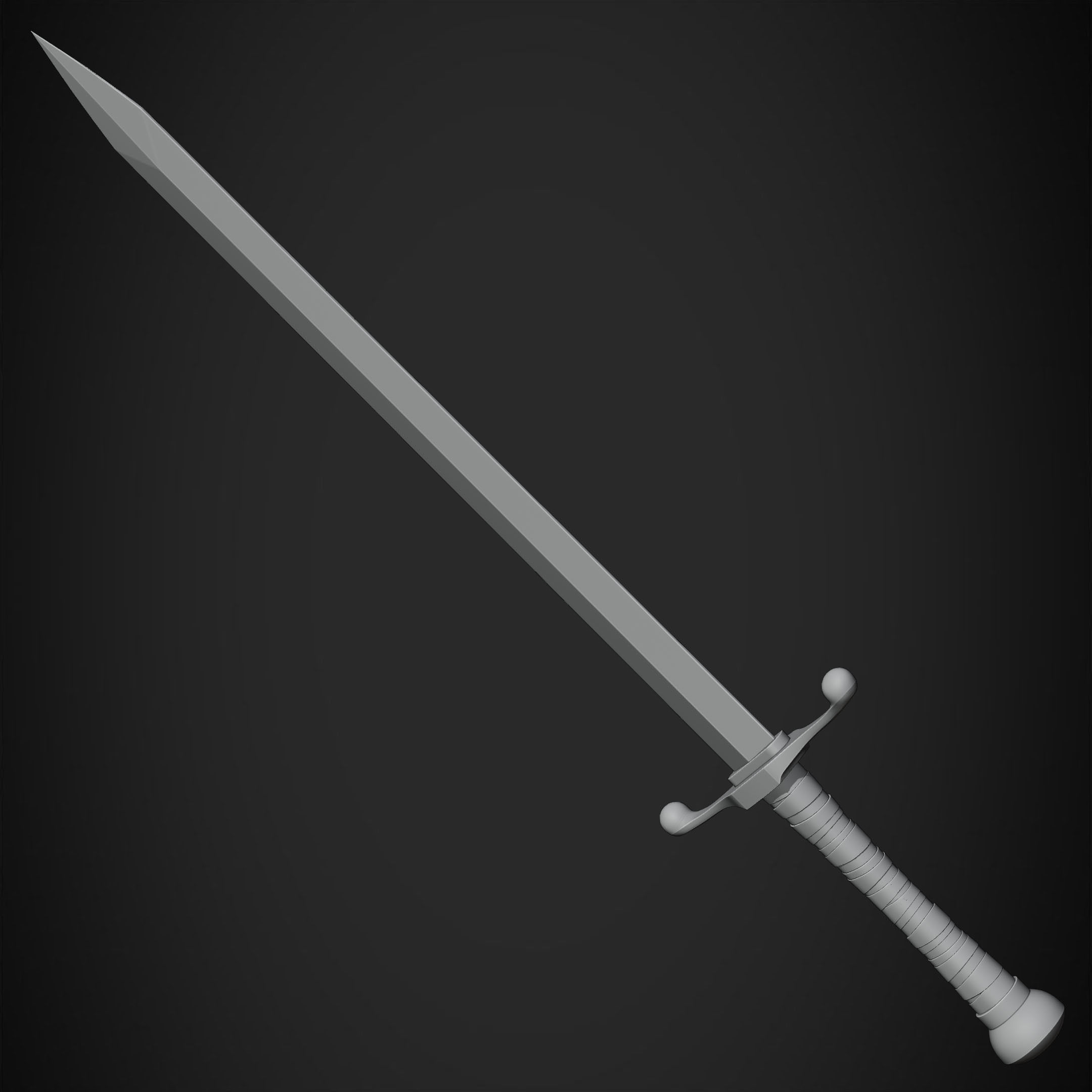 Dragon Ball Trunks Sword for Cosplay 3D print model_16