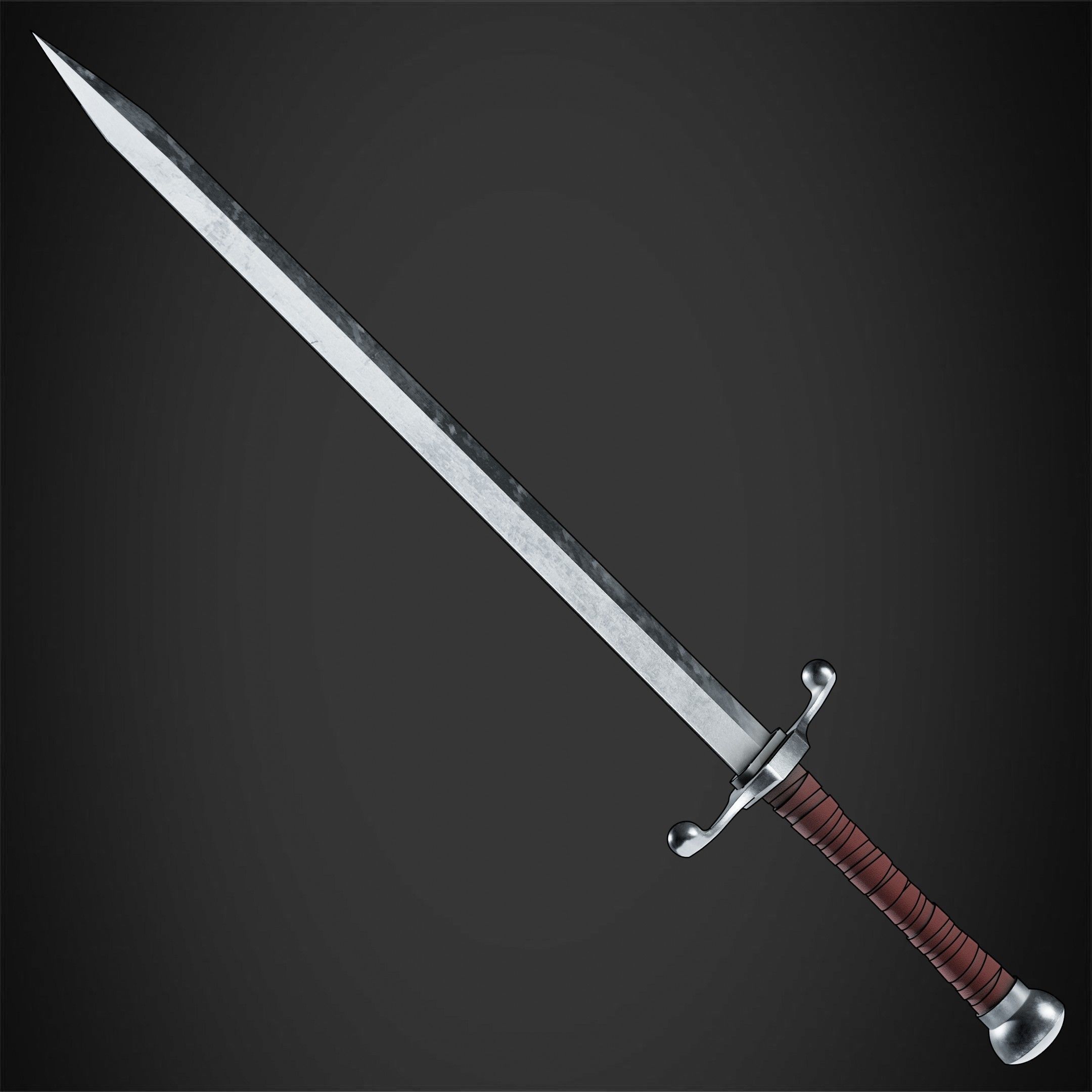 Dragon Ball Trunks Sword for Cosplay 3D print model_9