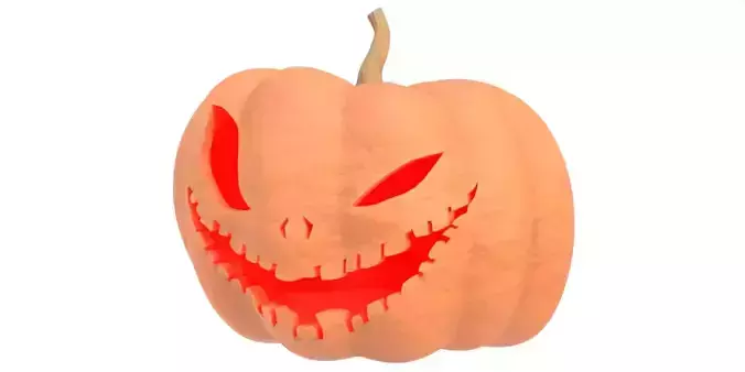 Pumpkin 17 3D model