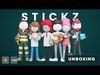 3D stick figures rigged Low-poly 3D model_1