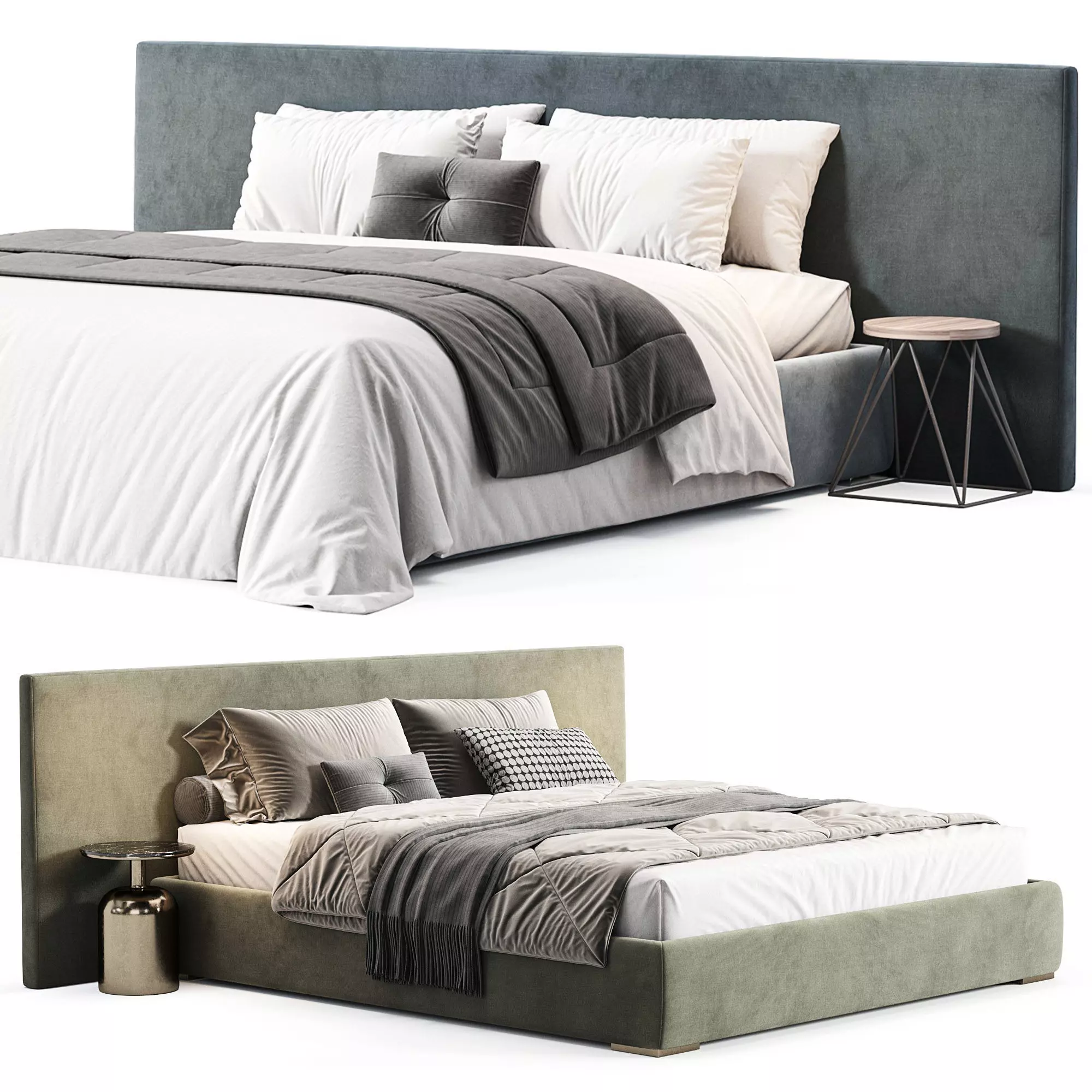 Piper bed by Crafted 3D model