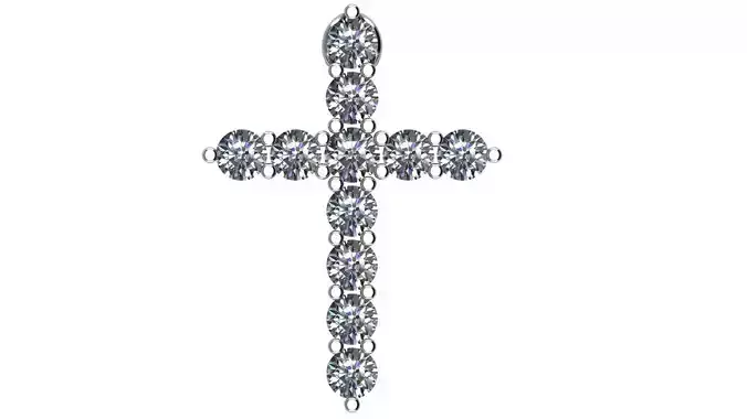 Graff Cross Pendant