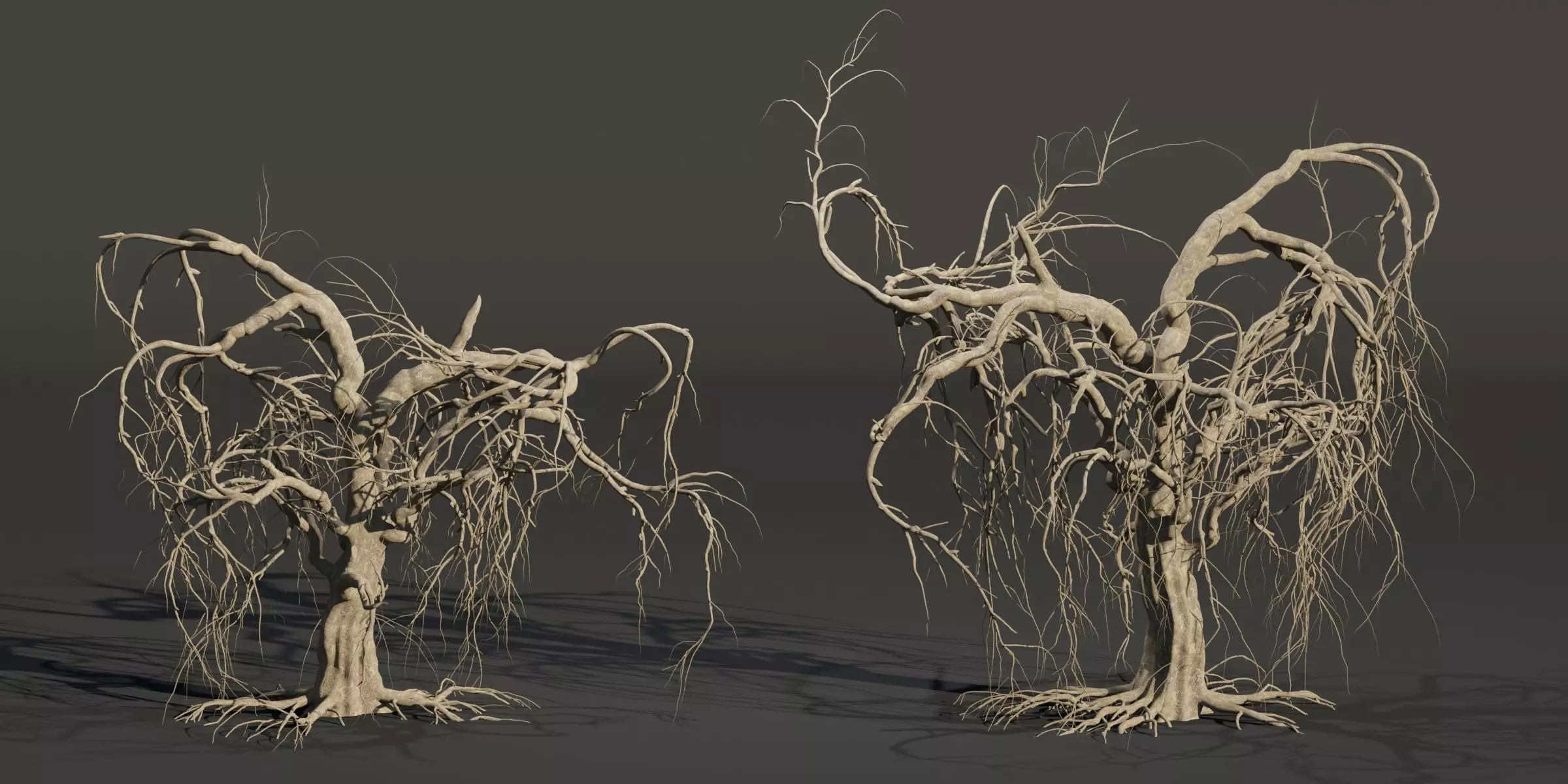 Dead weeping tree vol 188-Blender 3D model_0