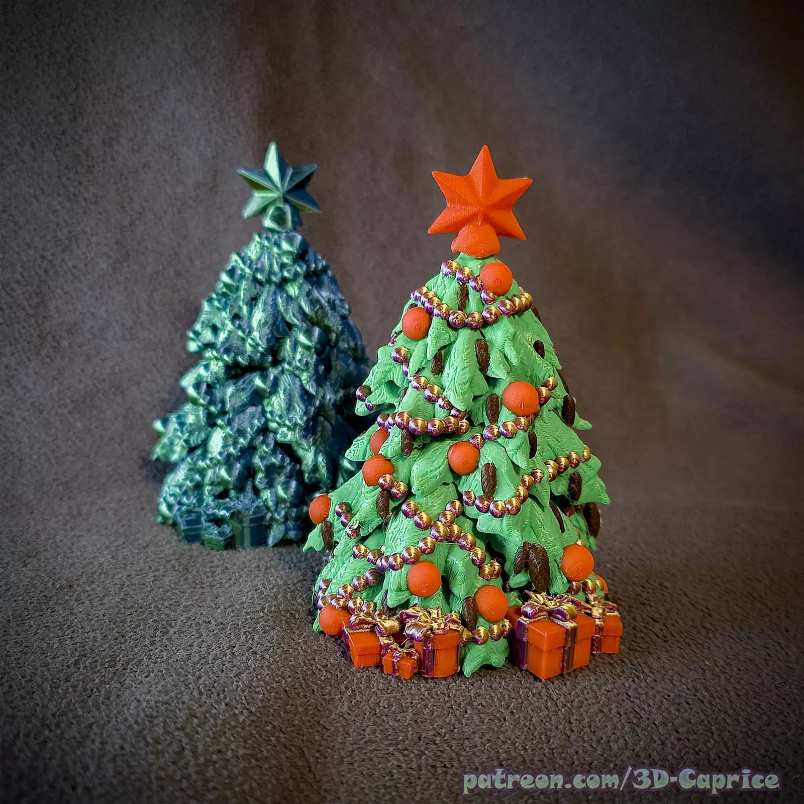 Flexy Christmas tree Free 3D print model_0