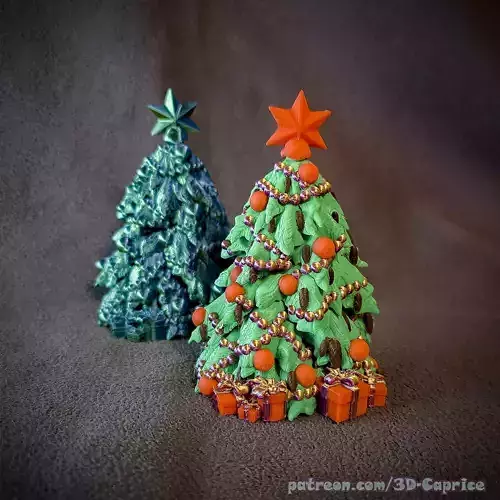 Flexy Christmas tree Free 3D print model