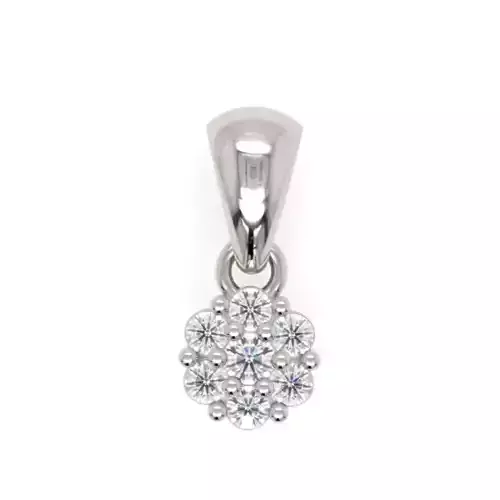 Diamond Pendant  3D-Printable Ornamental Jewelry Design 3D print model