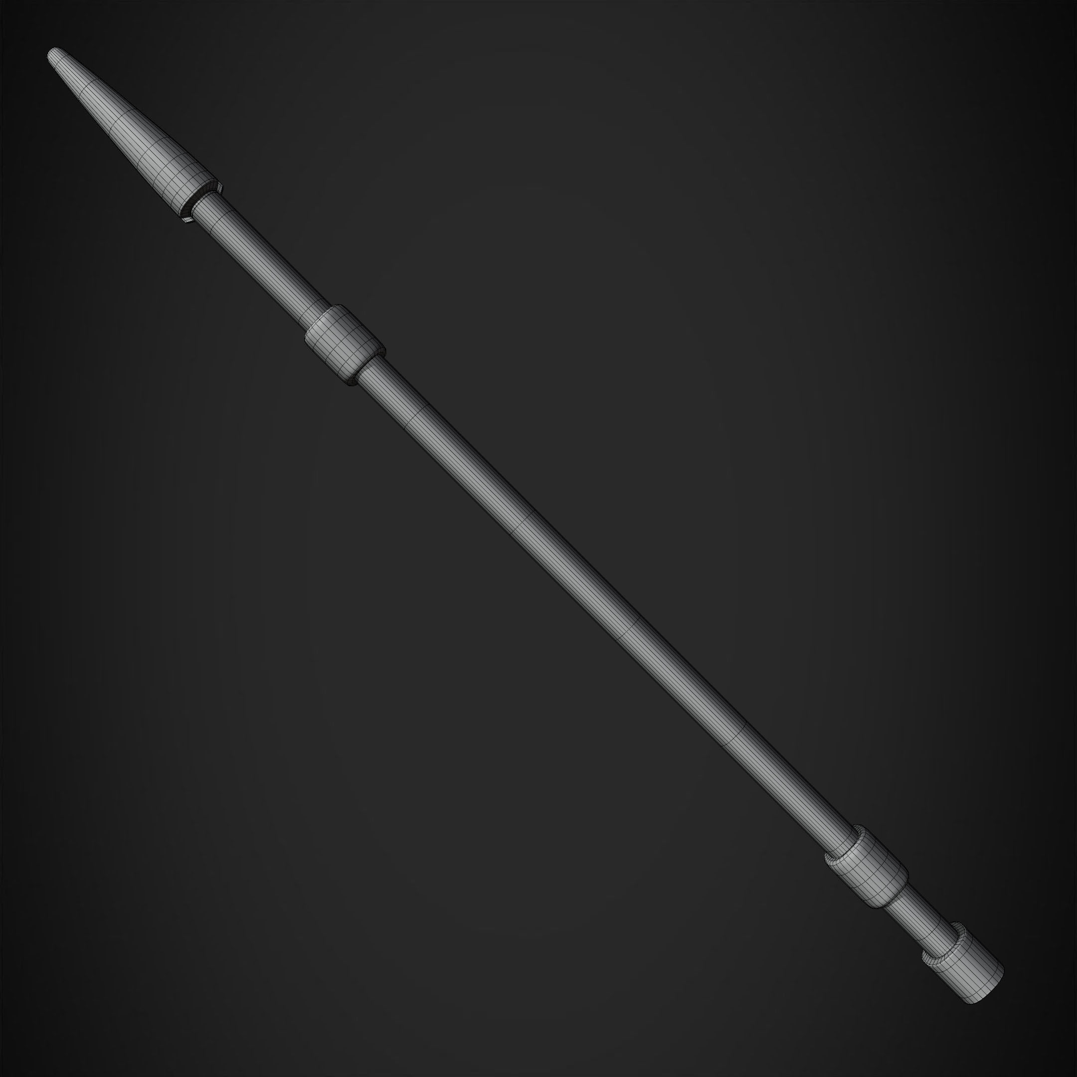 Dragon Ball Trunks Sword and Scabbard for Cosplay 3D Model Collection_29