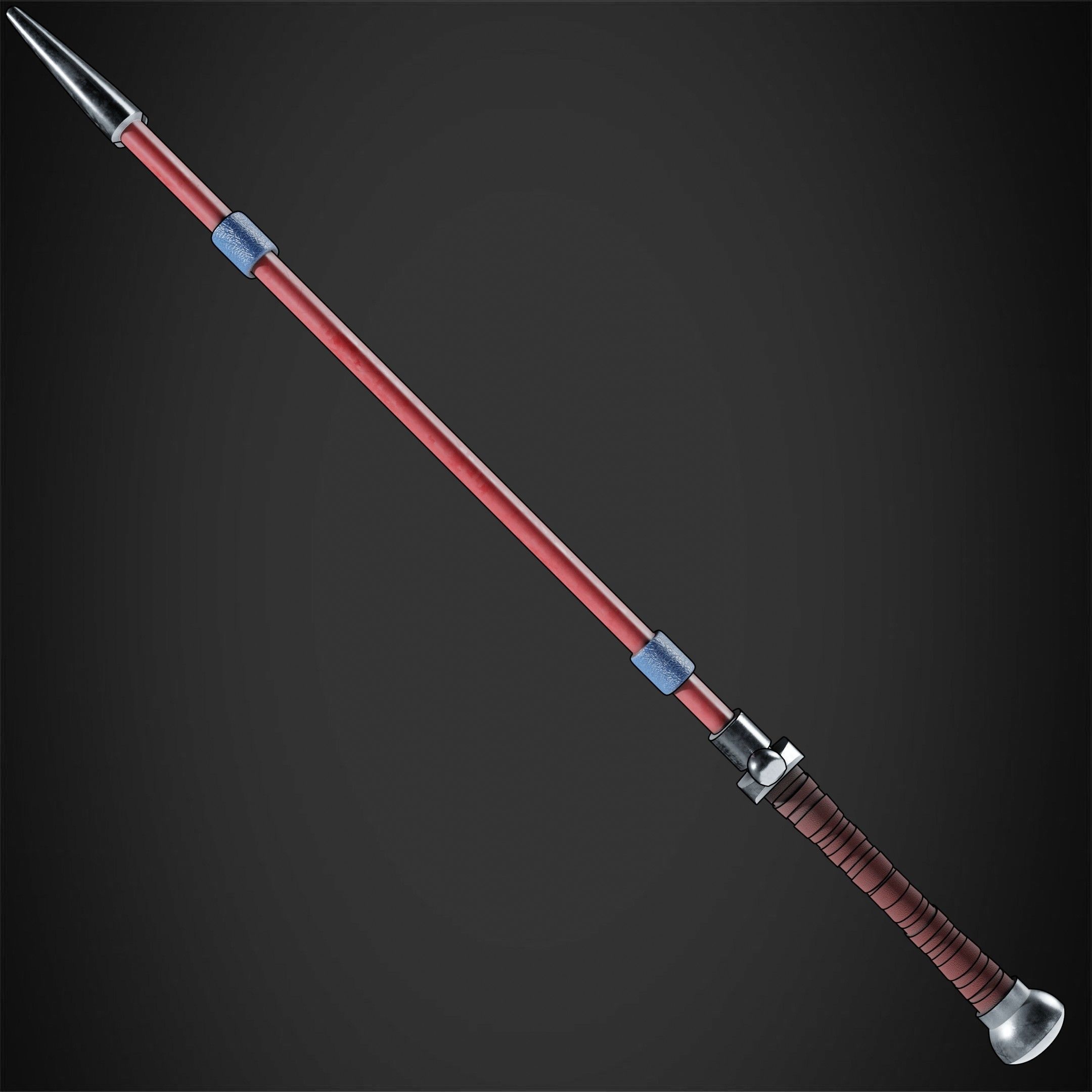 Dragon Ball Trunks Sword and Scabbard for Cosplay 3D Model Collection_9