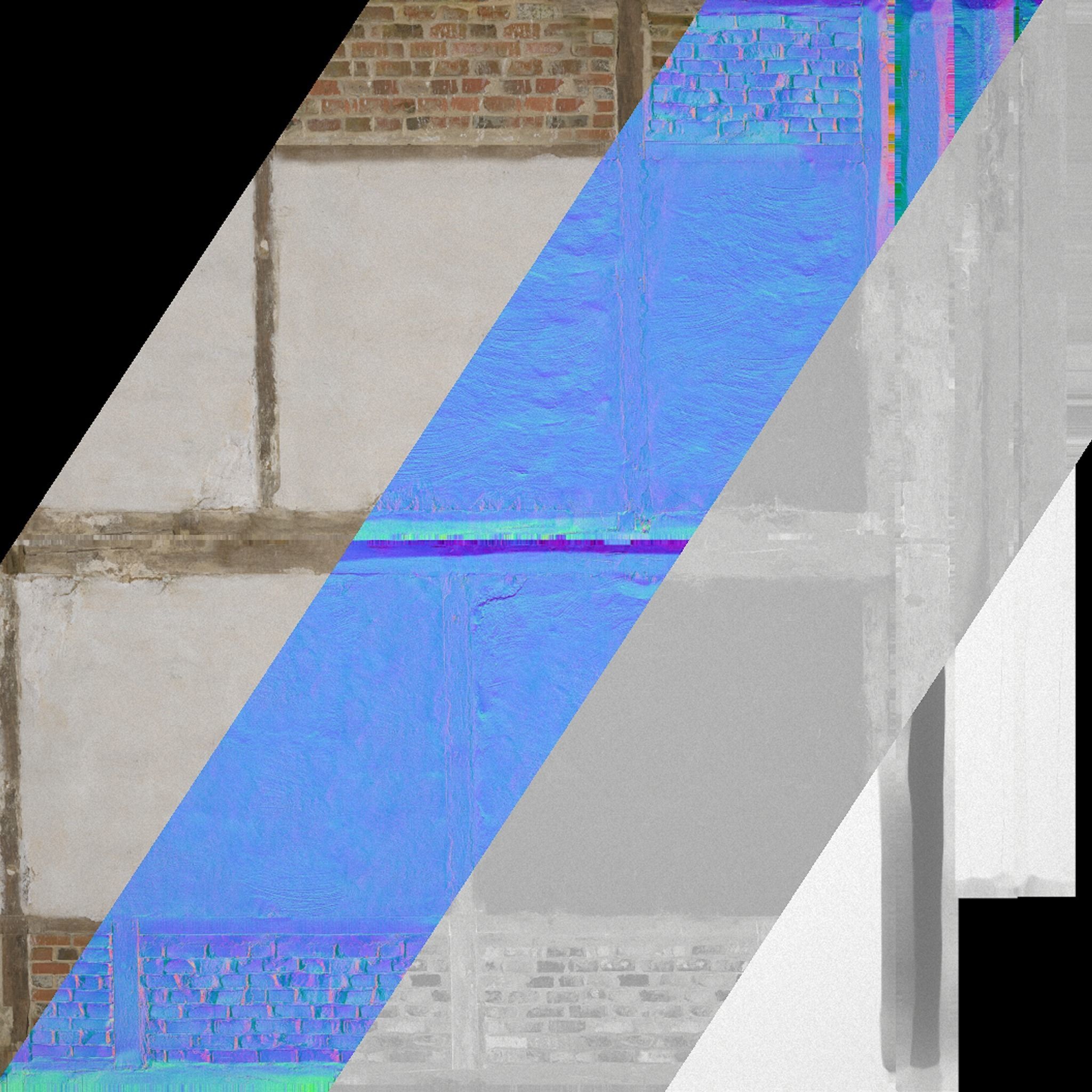 Medieval Buildings Set Low-poly 3D model_94