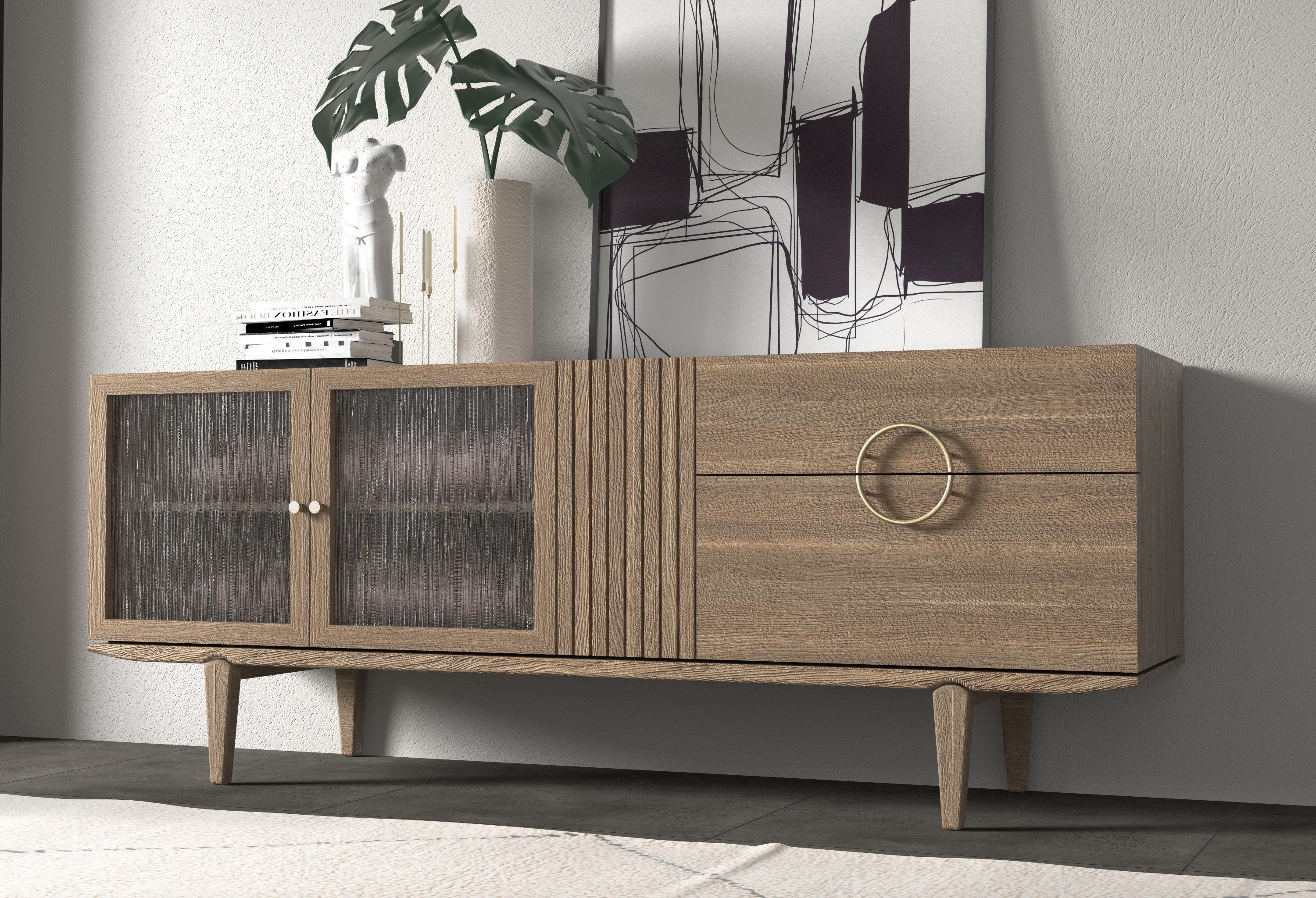 Tokyo sideboard Low-poly 3D model_1