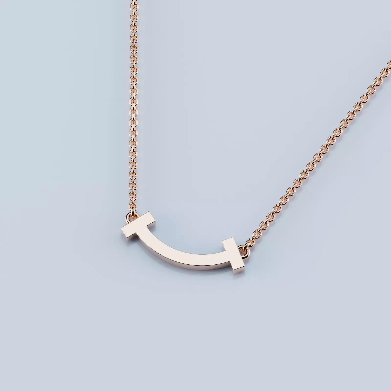 Smile Pendant T 3D print model_0