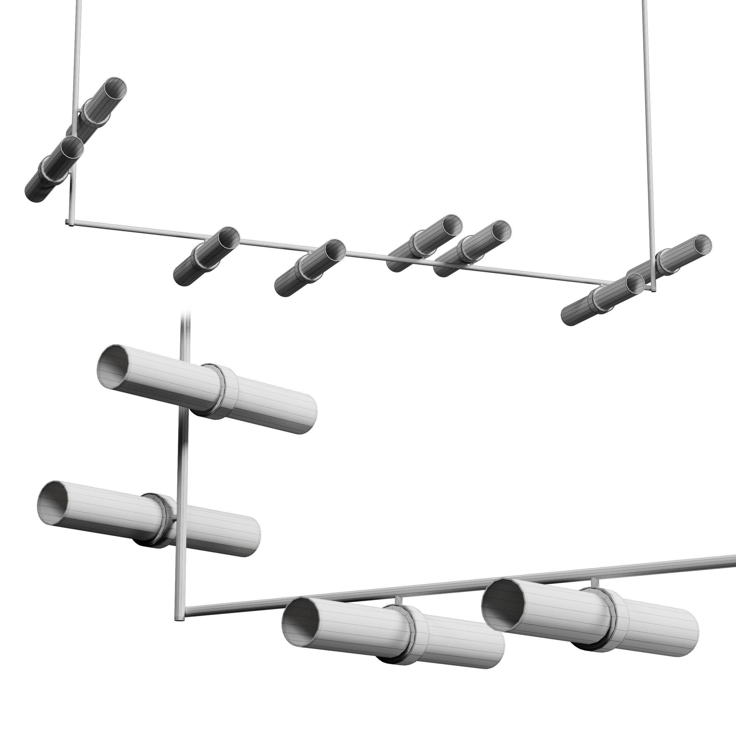 Typography Cilon Rakumba Low-poly 3D model_3