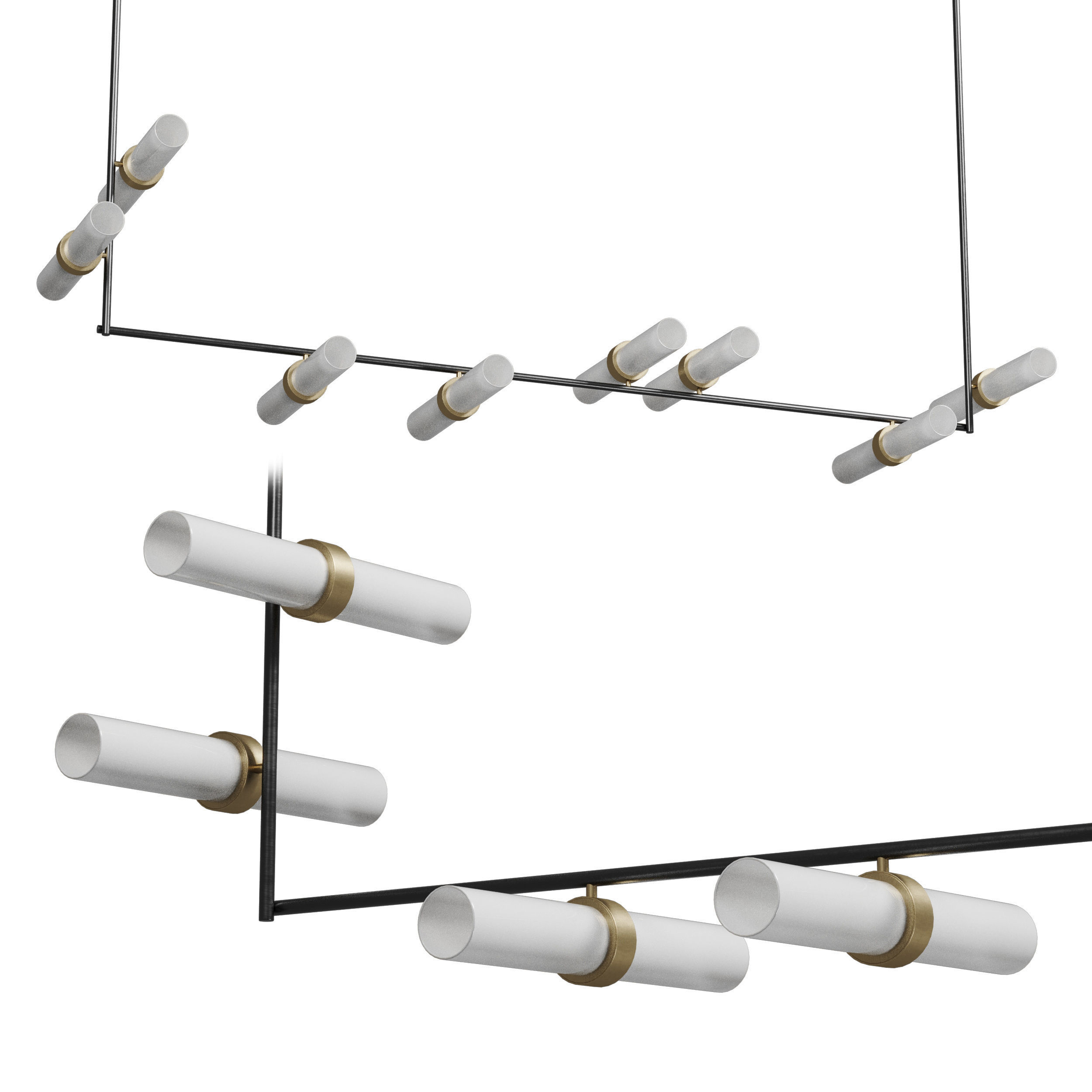 Typography Cilon Rakumba Low-poly 3D model_1