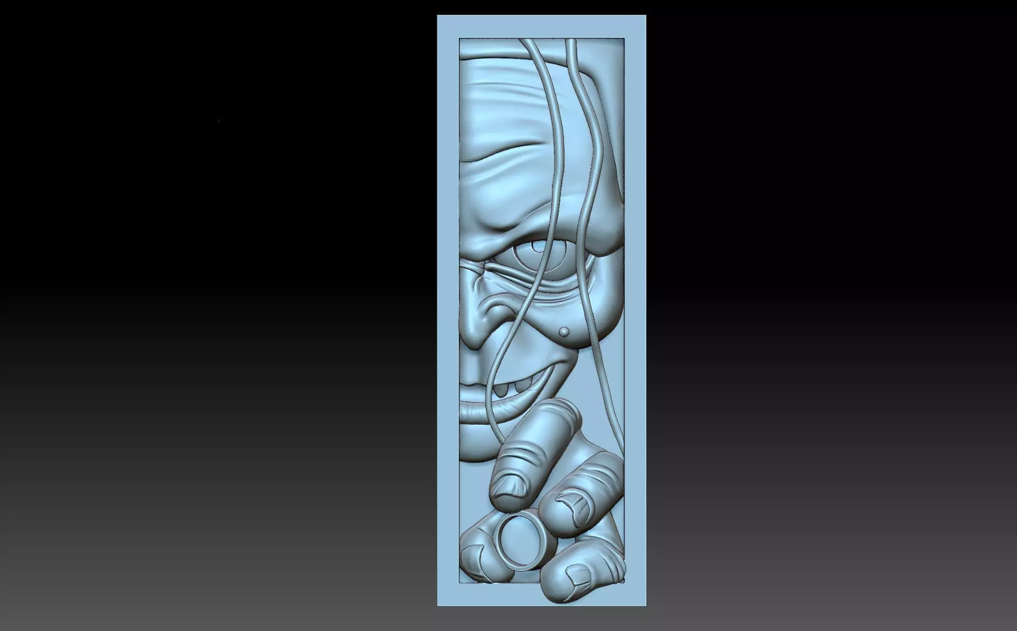 Book stand 3D print model