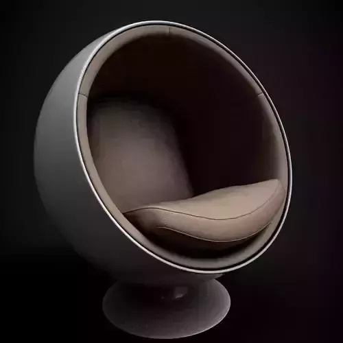 Balloon Chair Low-poly 3D model