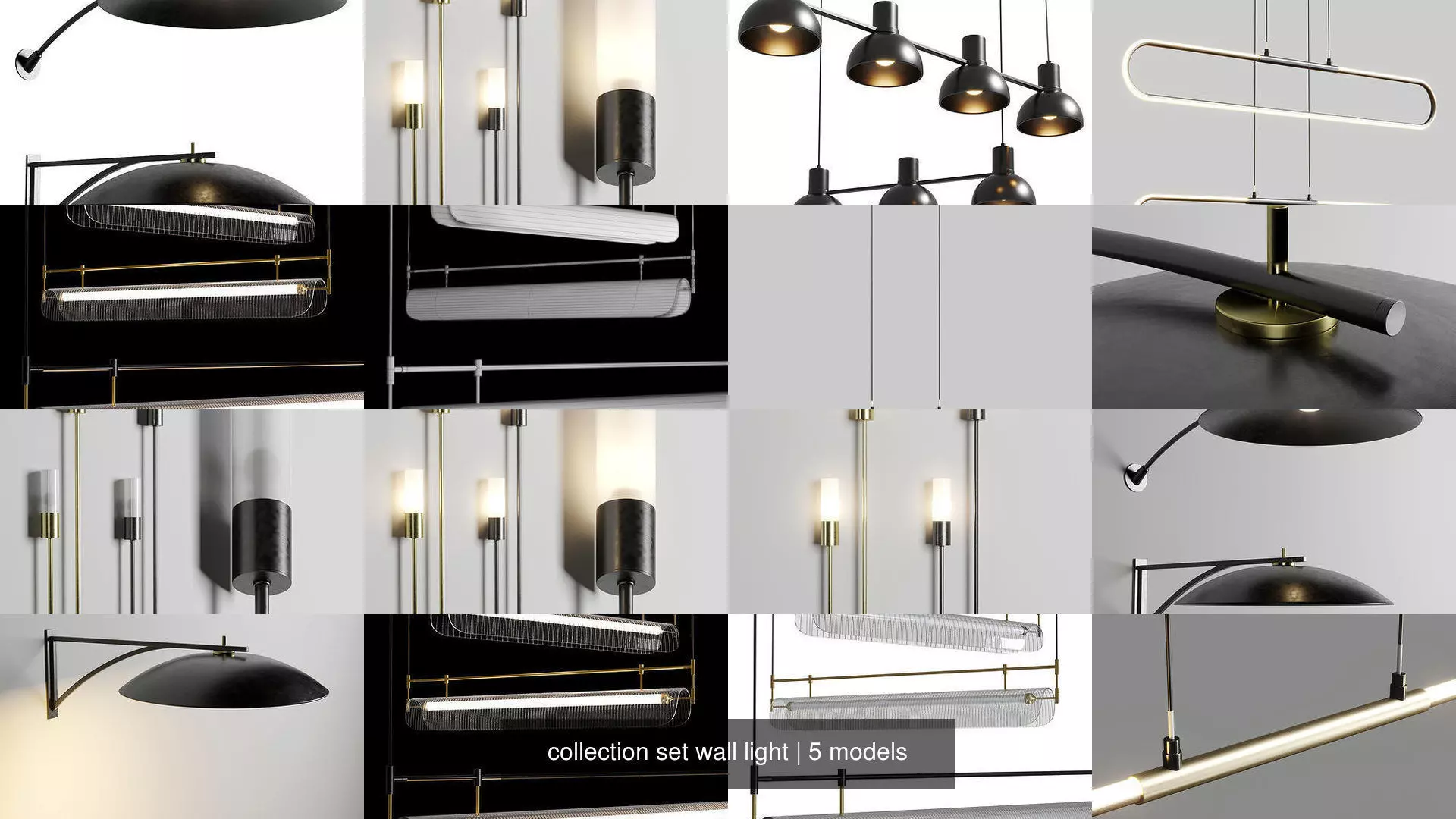 collection set wall light _0