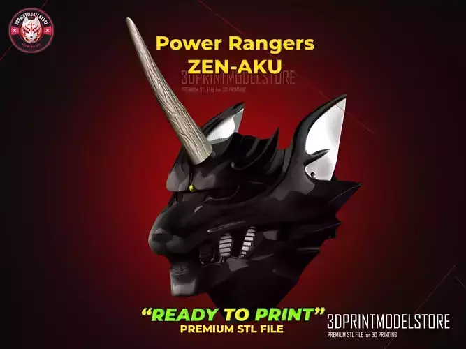 Power Rangers Wild Force Zen-Aku - Siver Gaoranger Wolf Demon