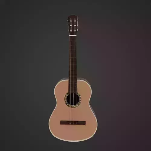 Classic Guitar - 3D Realistic 