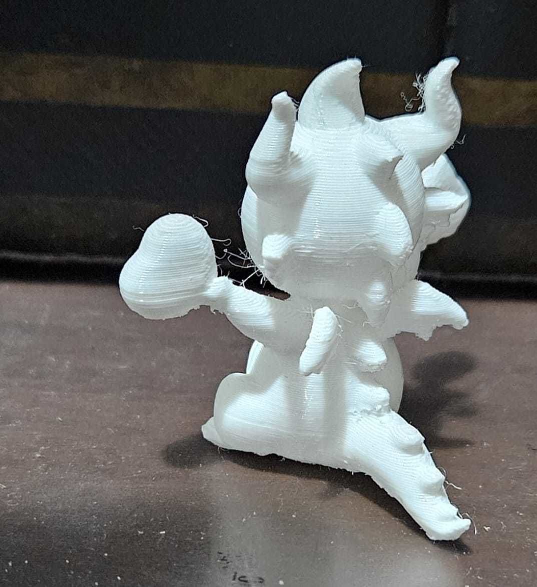 Dragon Two Hearts 3D print model_7