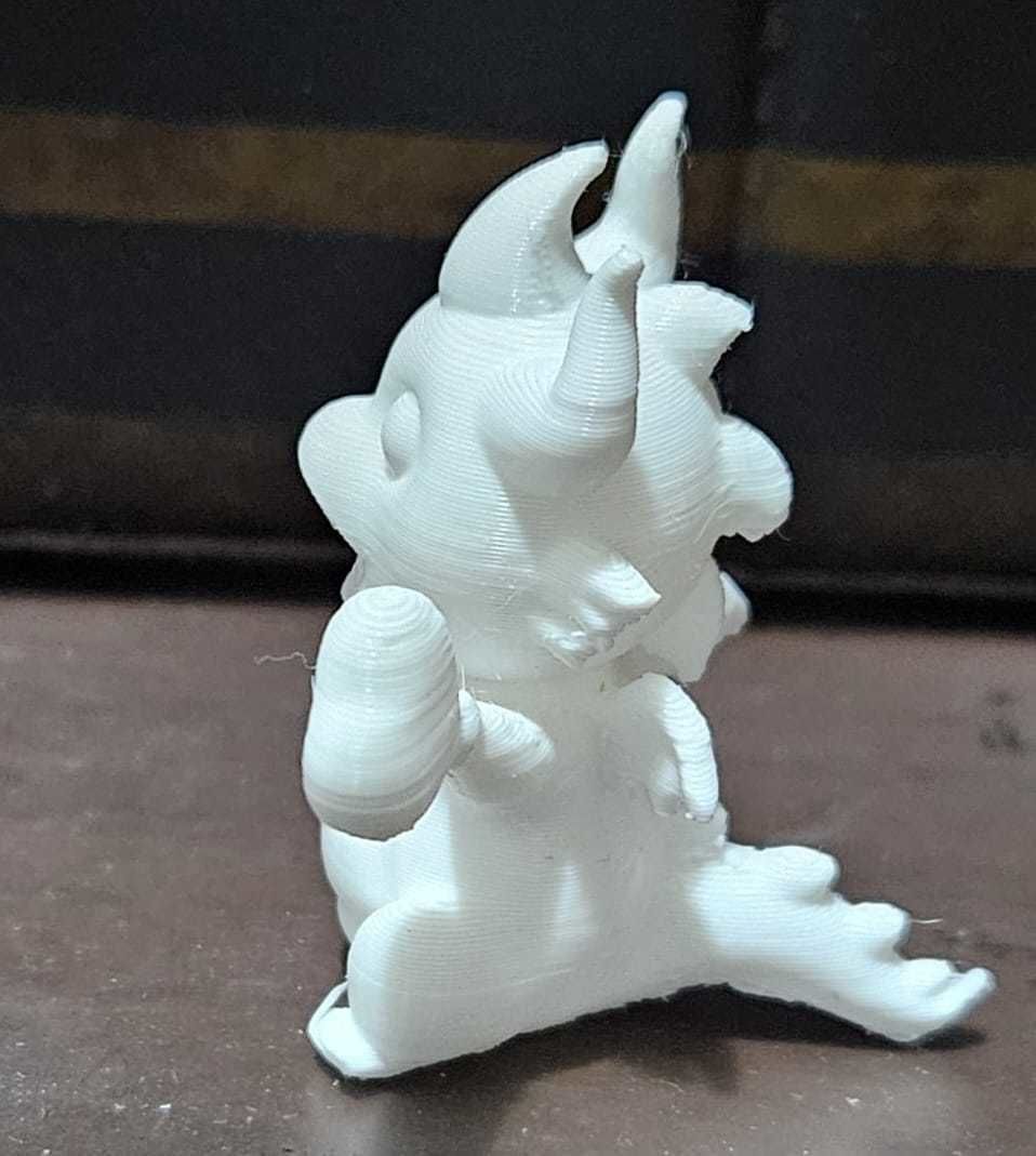 Dragon Two Hearts 3D print model_6