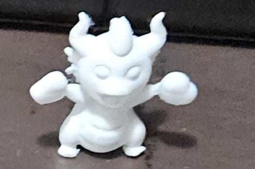 Dragon Two Hearts 3D print model_12