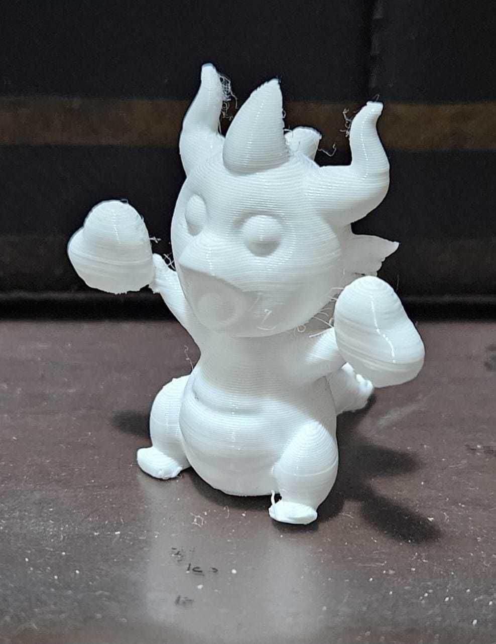 Dragon Two Hearts 3D print model_5