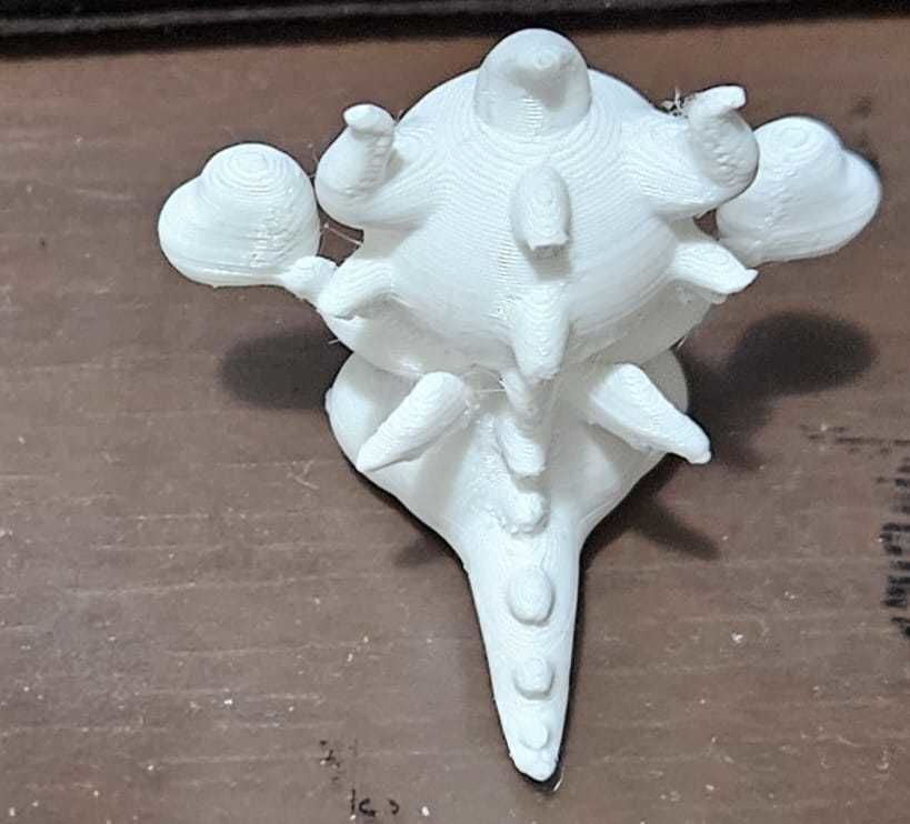 Dragon Two Hearts 3D print model_9