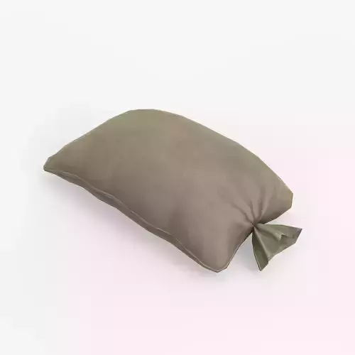 Sandbag Low Poly Low-poly 3D model