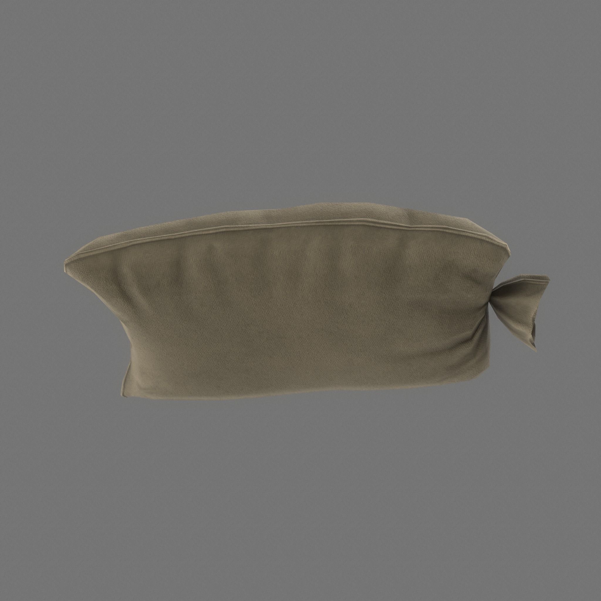 Sandbag Low Poly Low-poly 3D model_3
