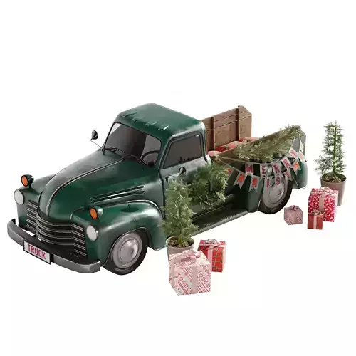 christmas truck