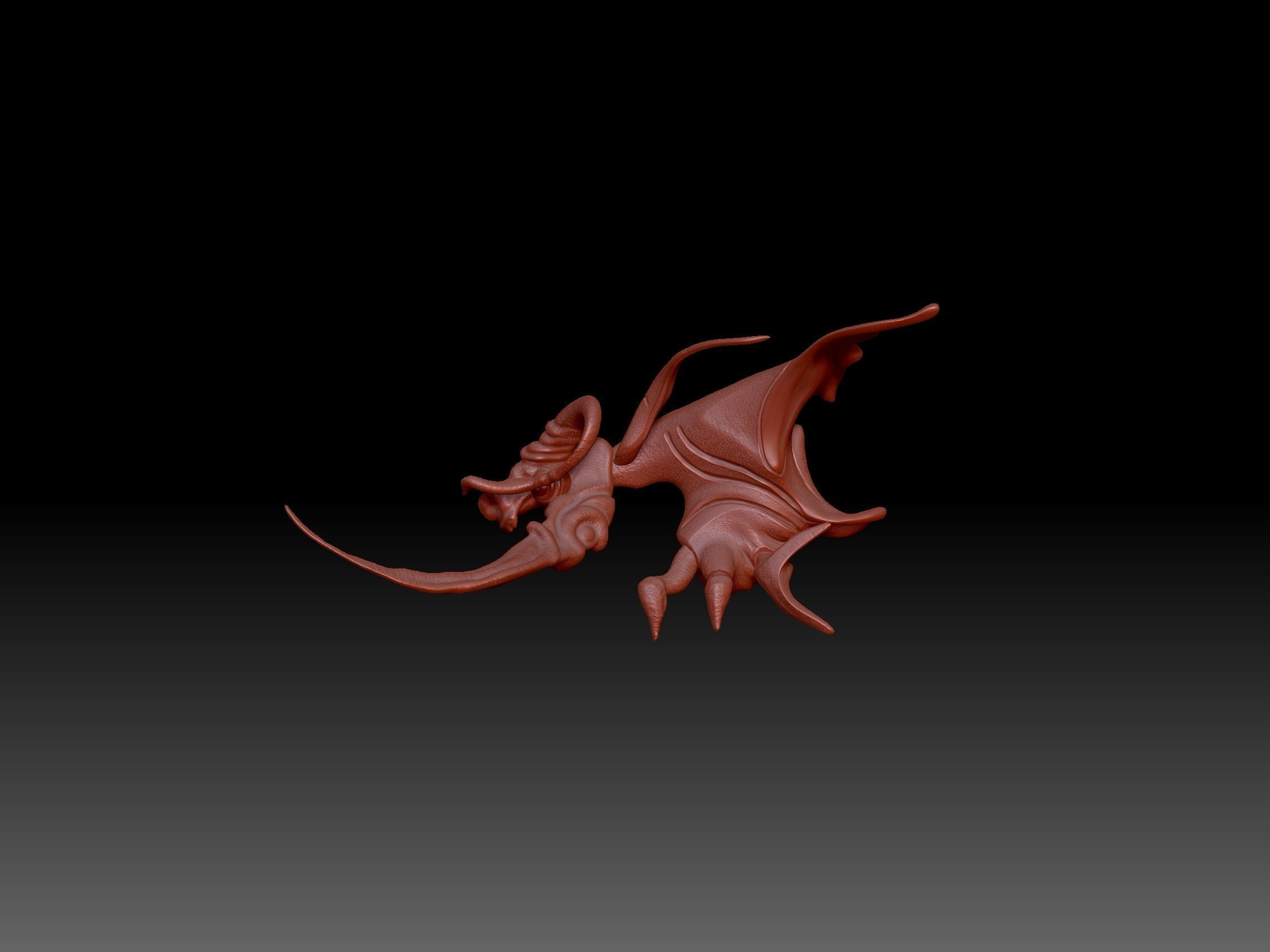 Monster insect 3D print model_8