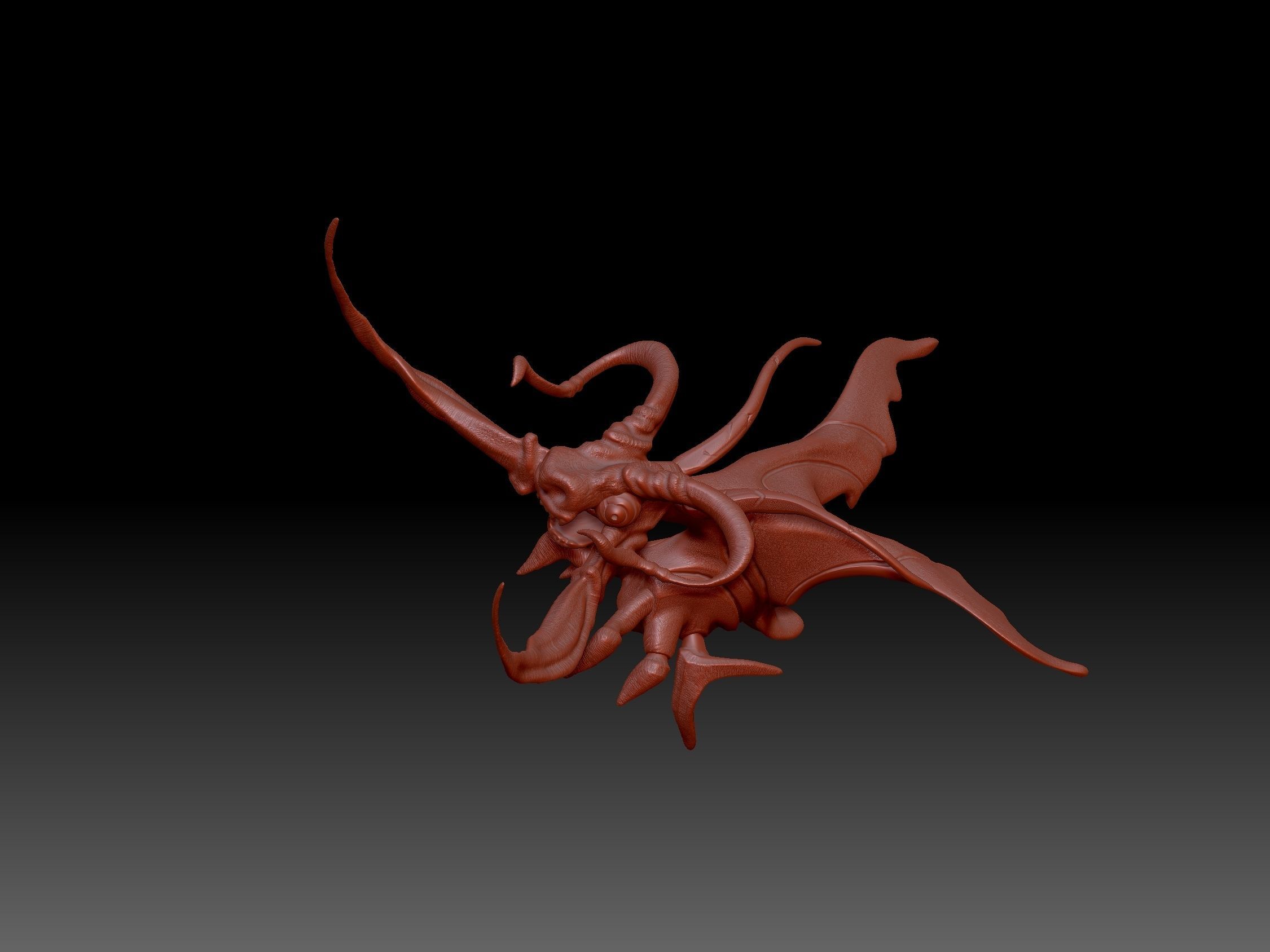 Monster insect 3D print model_12
