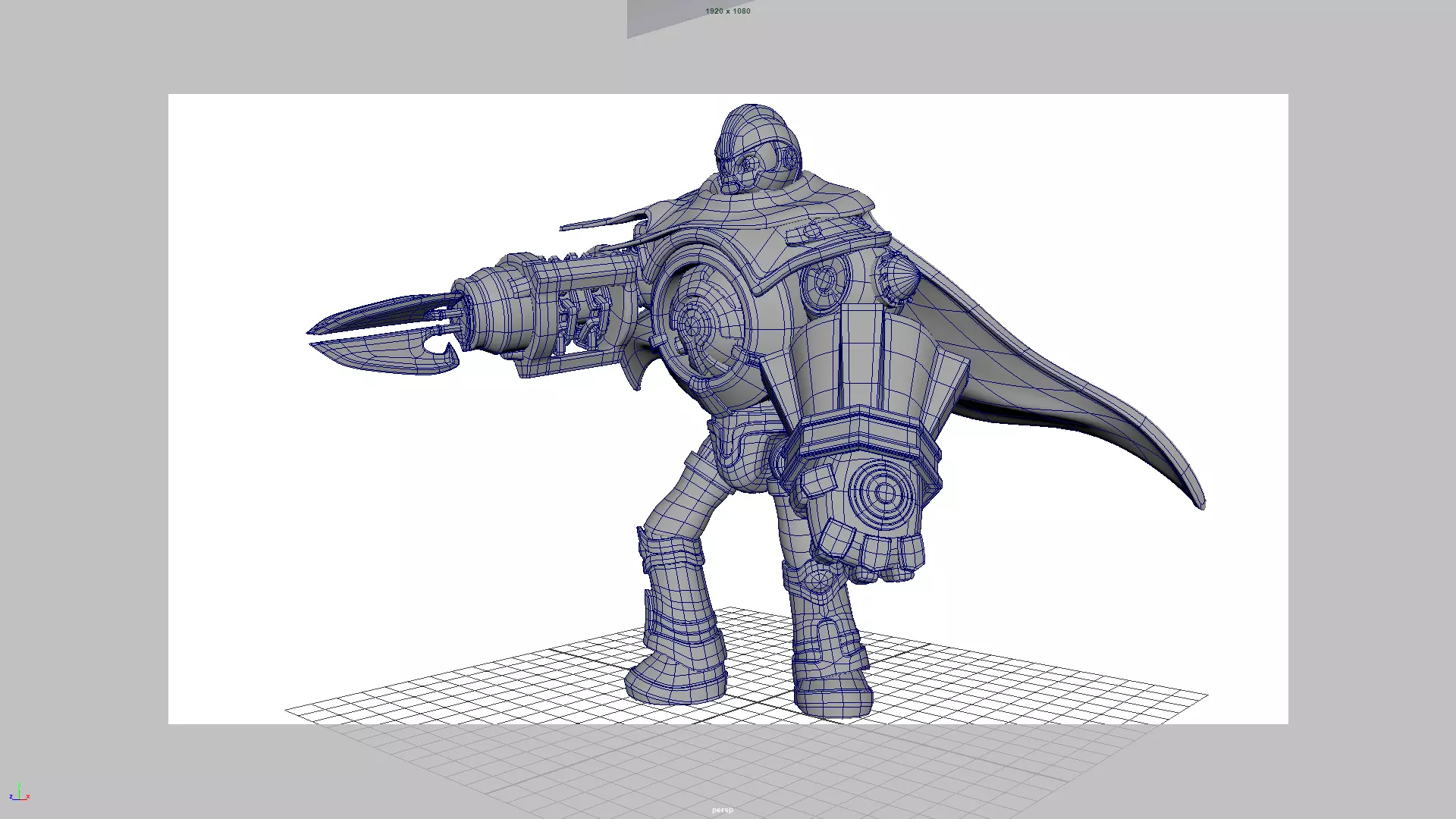 Atlas Mobile Legend Maya Low-poly 3D model_0