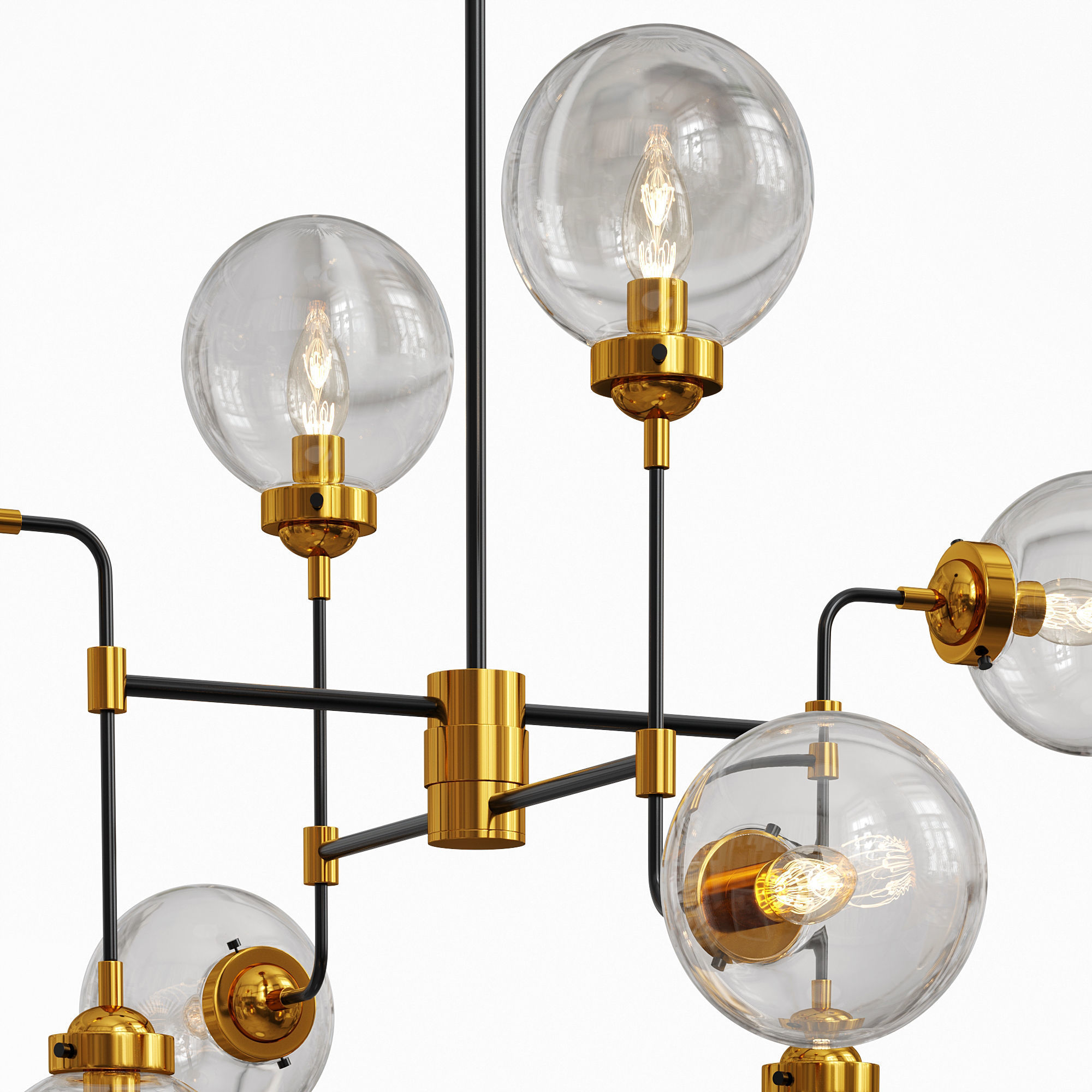  LATTICE Chandelier  3D model_1