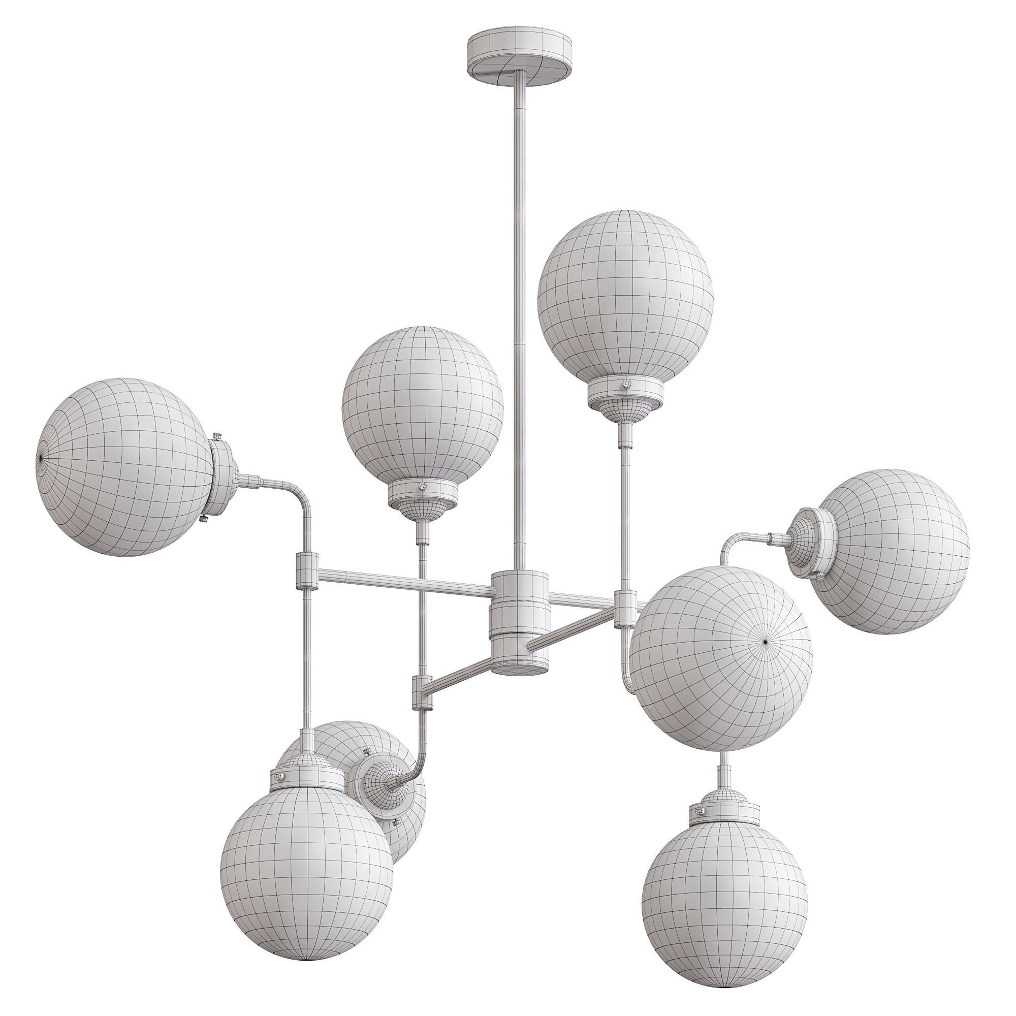  LATTICE Chandelier  3D model_2