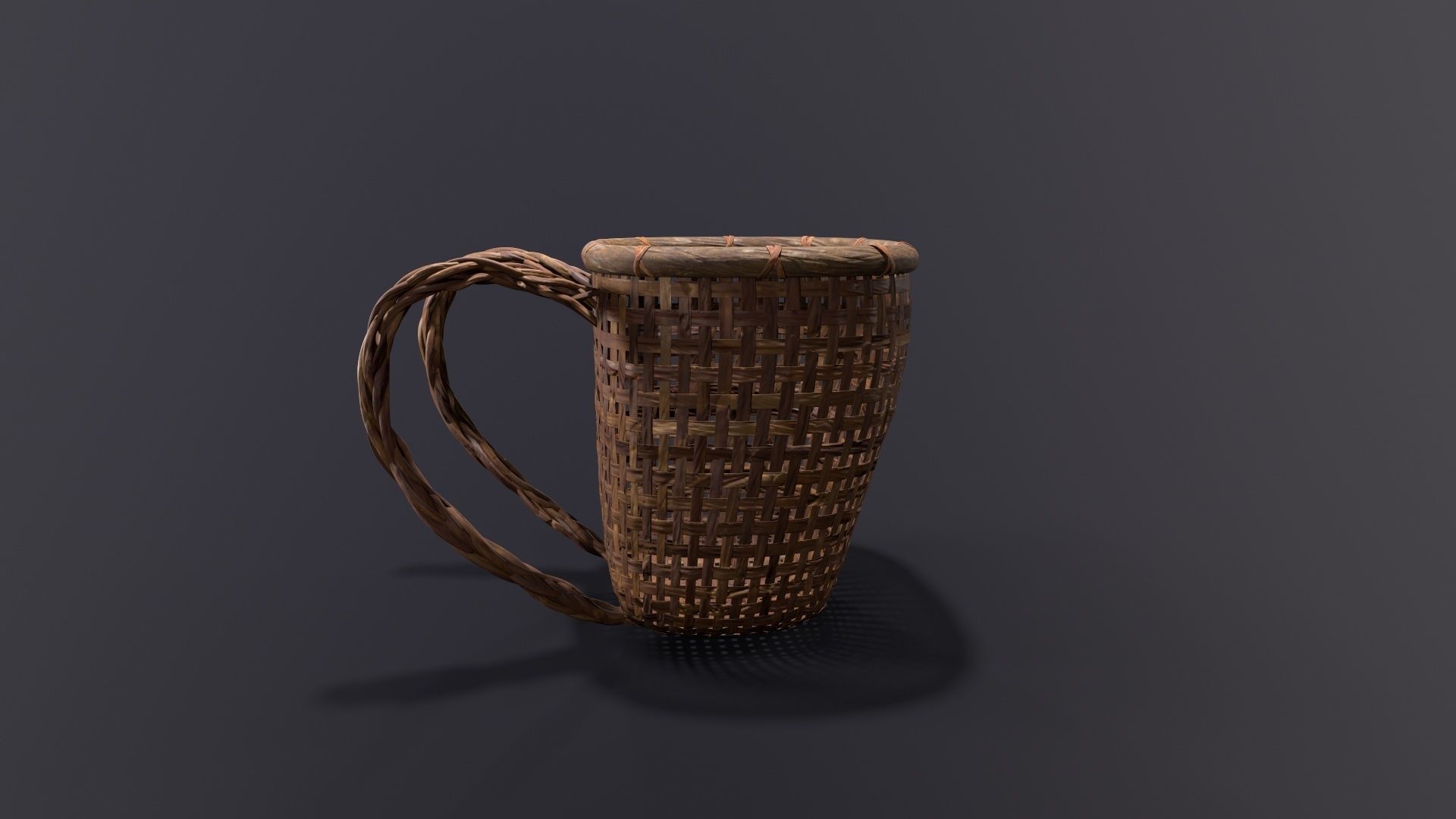 Baskets Pack  Low-poly 3D model_5