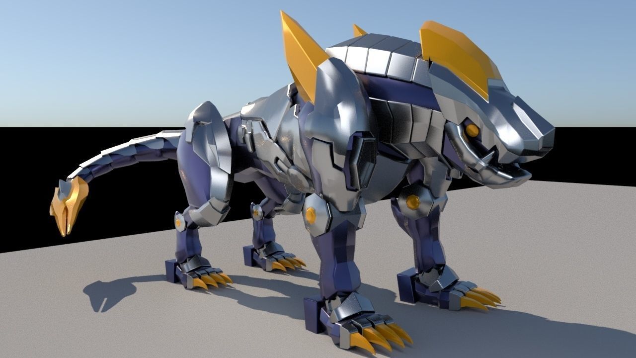 Irithel - Mobile legend Low-poly 3D model_1