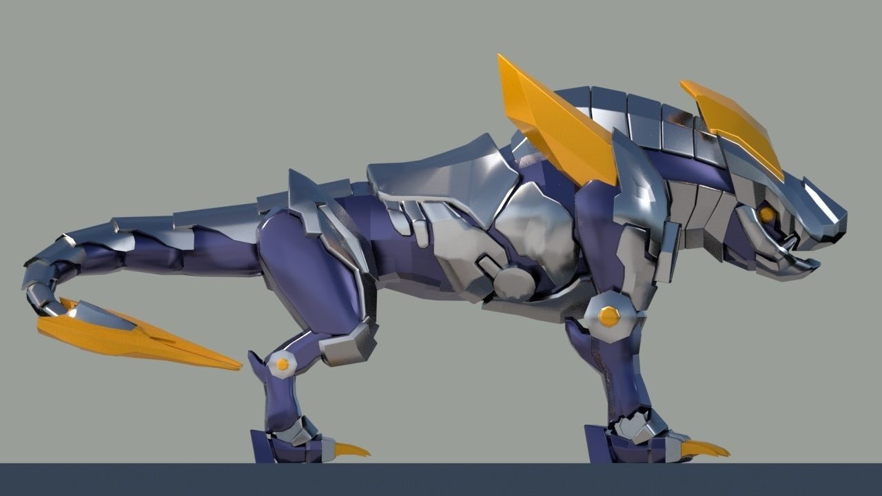 Irithel - Mobile legend Low-poly 3D model_2