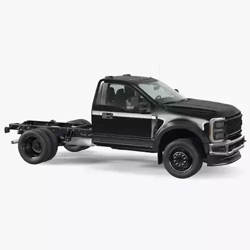 Chassis Cab Black Two Doors