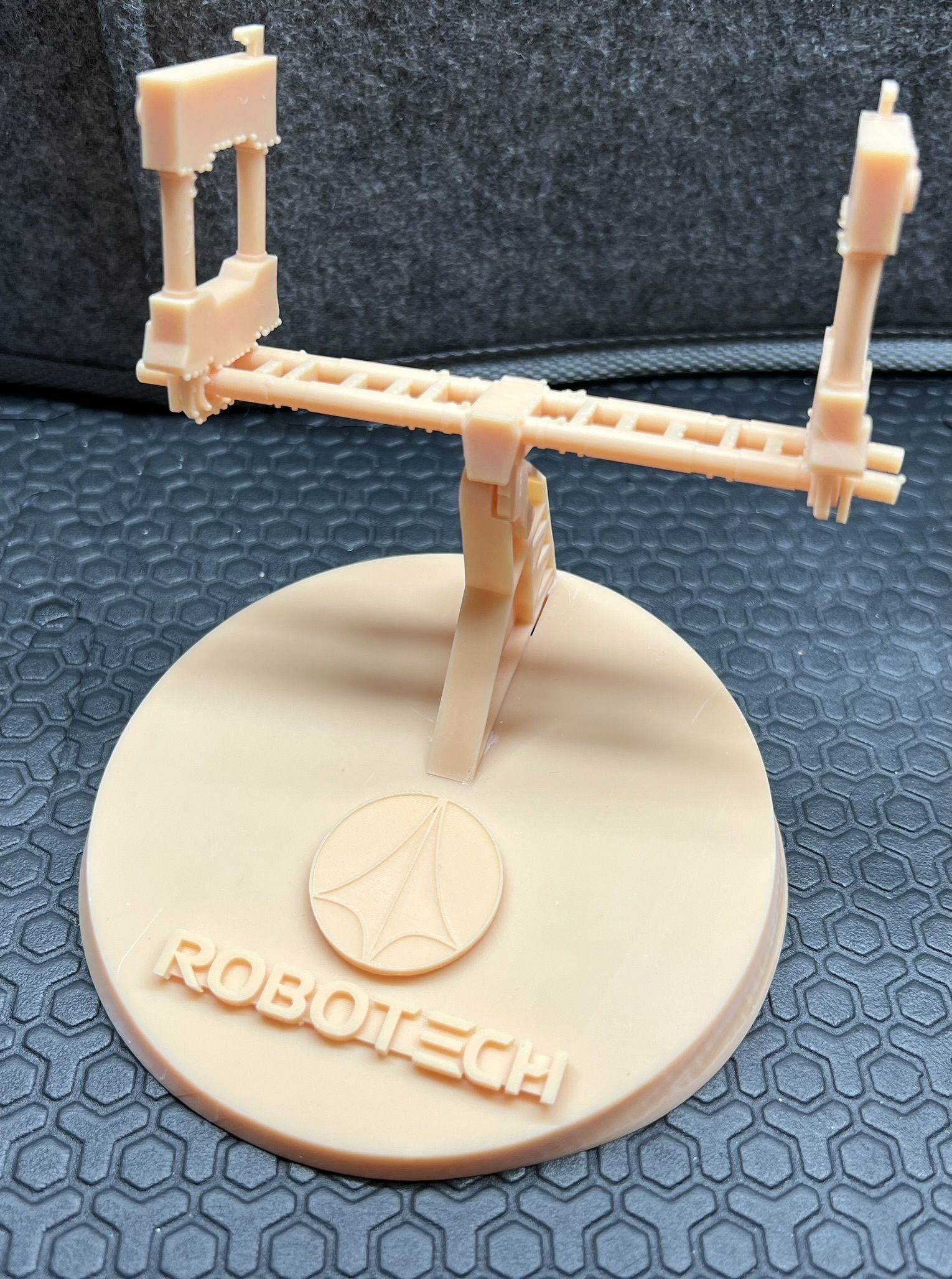 MACROSS ROBOTECH DISPLAY STAND 3D print model_7