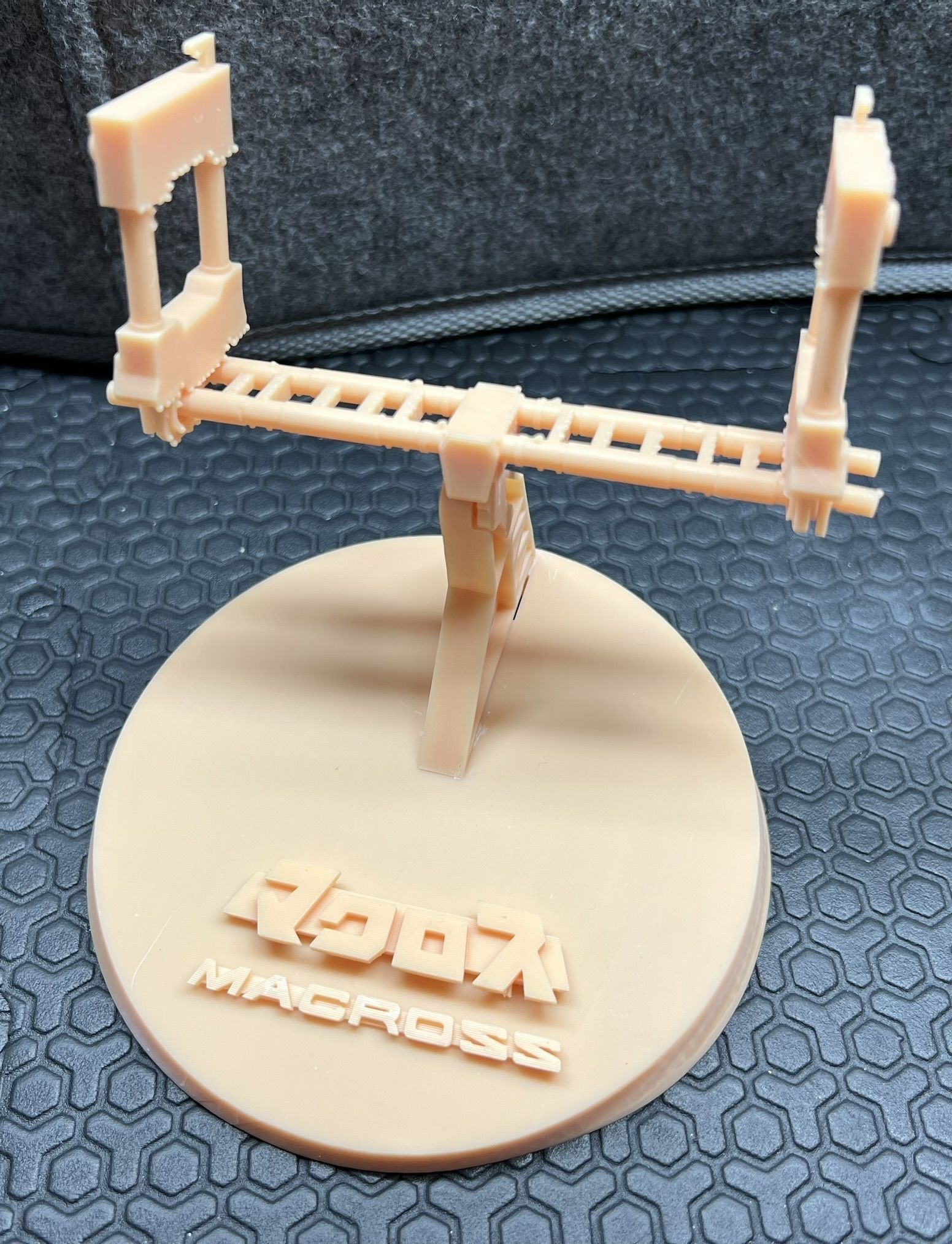 MACROSS ROBOTECH DISPLAY STAND 3D print model_8