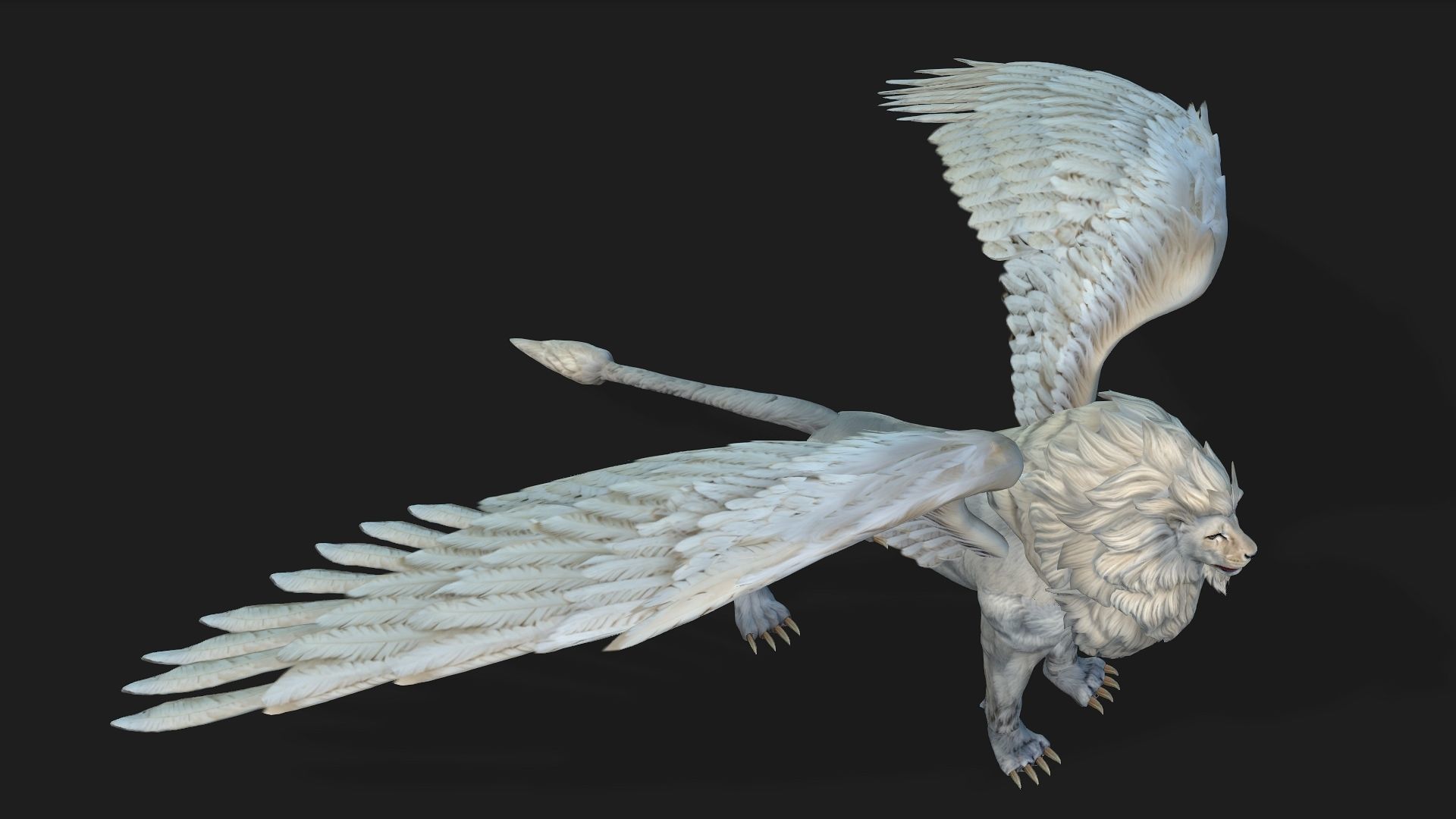 Lion Gryphus A1 3D model_13